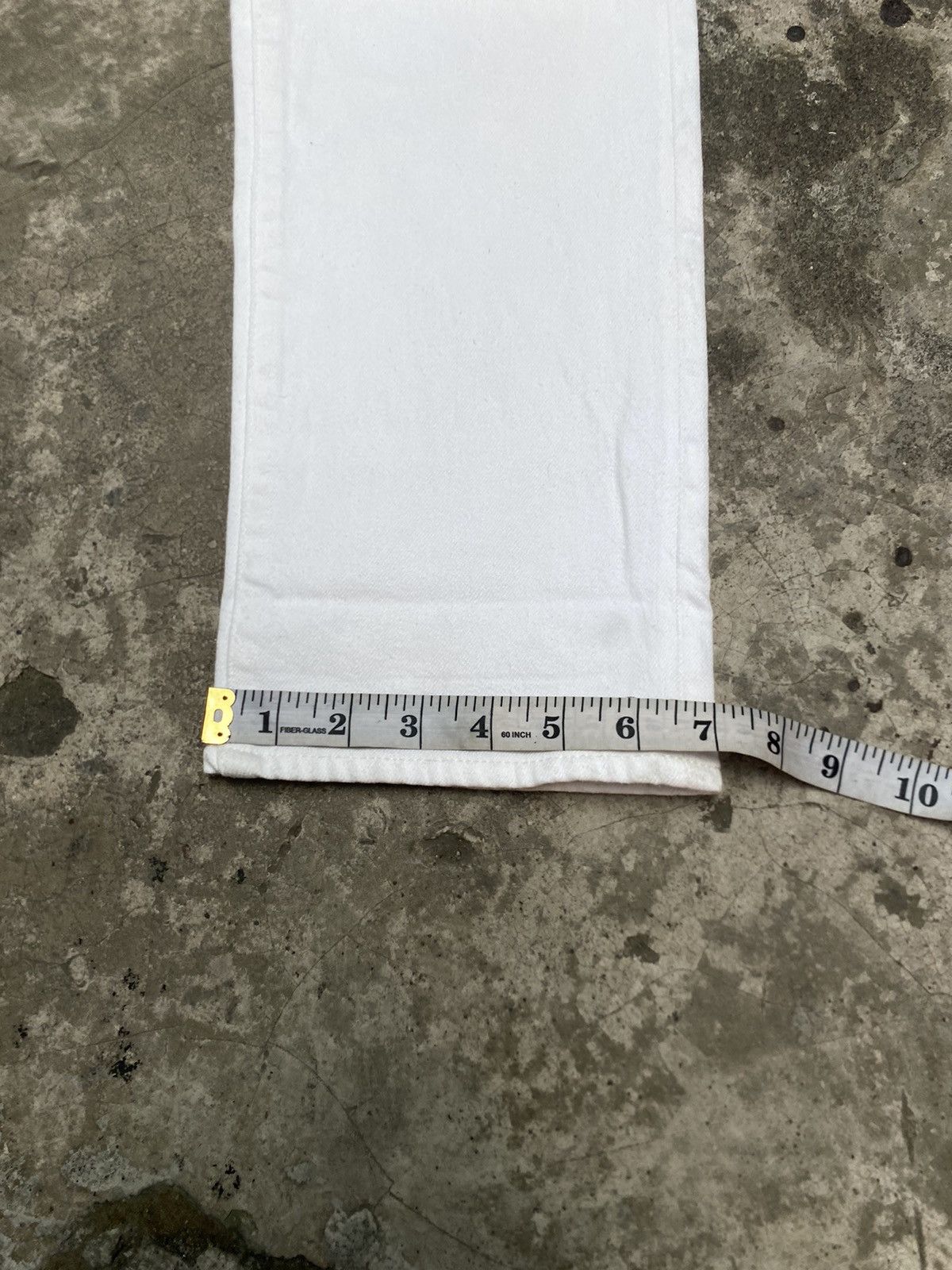 NANO universe Nano Universe Sartoria Denim Slim Cut White Selvedge Size US 33 - 12 Thumbnail