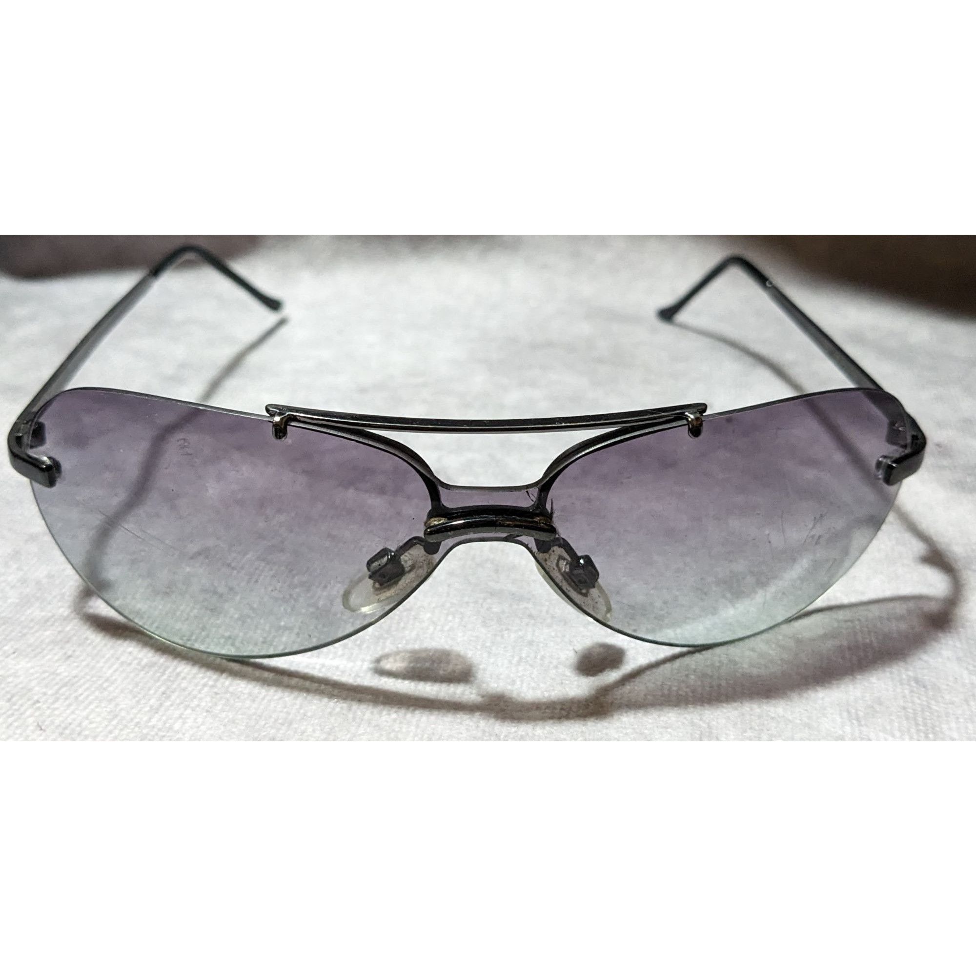 Other Ania Minimalist Black Aviator Sunglasses Size ONE SIZE - 1 Thumbnail