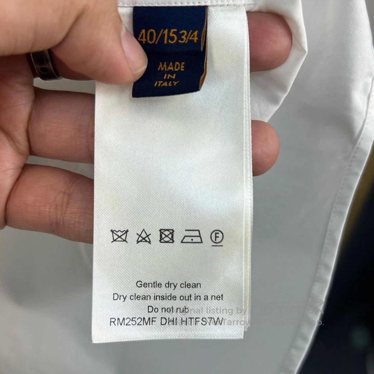 Louis Vuitton Louis Vuitton SS25 Logo Embroidered Shirt. Size US XXS / EU 40 - 5 Thumbnail