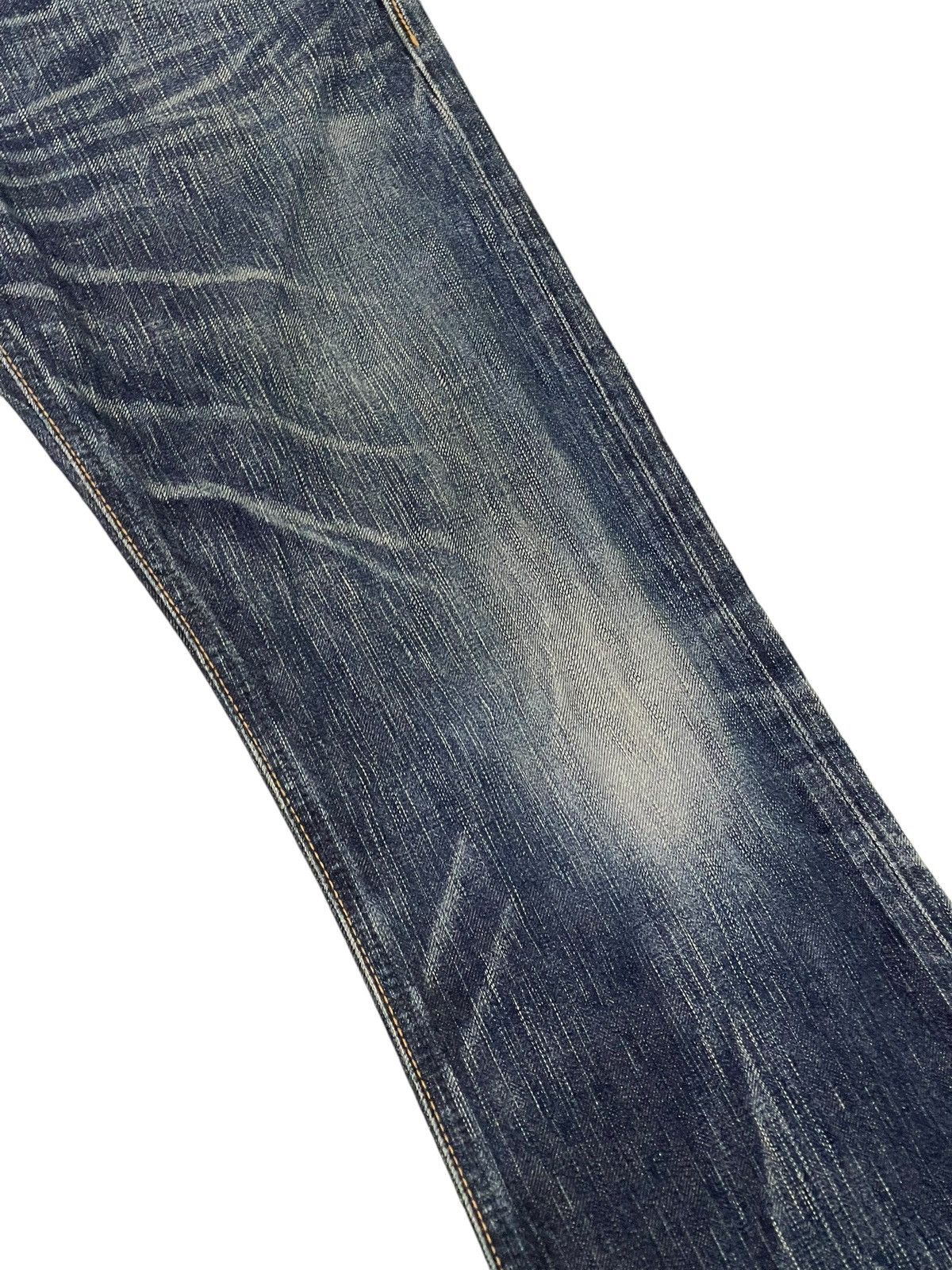 Flare Jeans Edwin Faded Distress Clawmark Boot Cut 3🟦