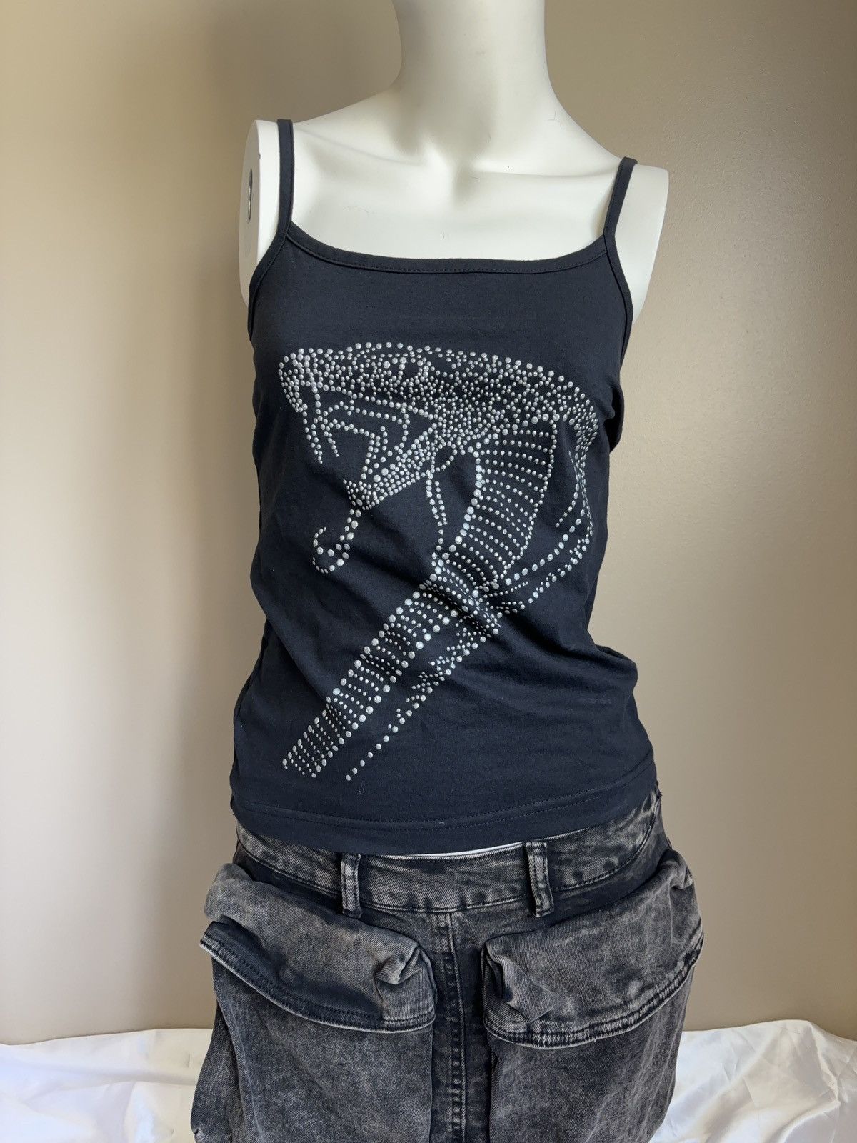 Vintage Printed snake vintage tank top Size M / US 6-8 / IT 42-44 - 2 Thumbnail