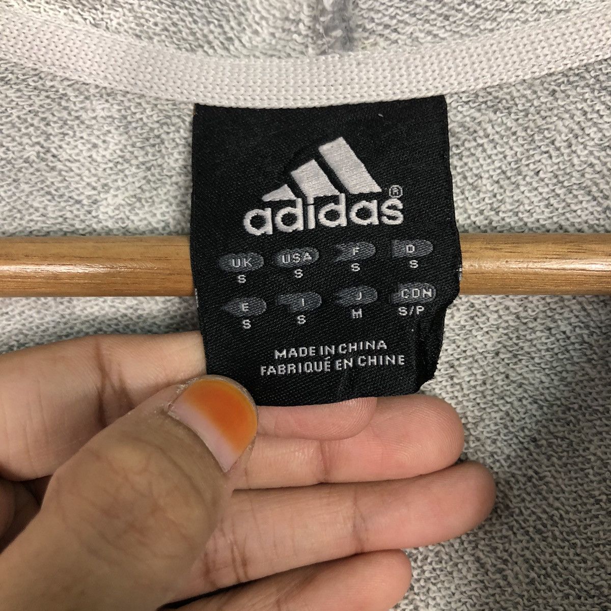 Adidas 📌Rich Grey Vintage Zipper Jacket Adidas Size US M / EU 48-50 / 2 - 21 Thumbnail