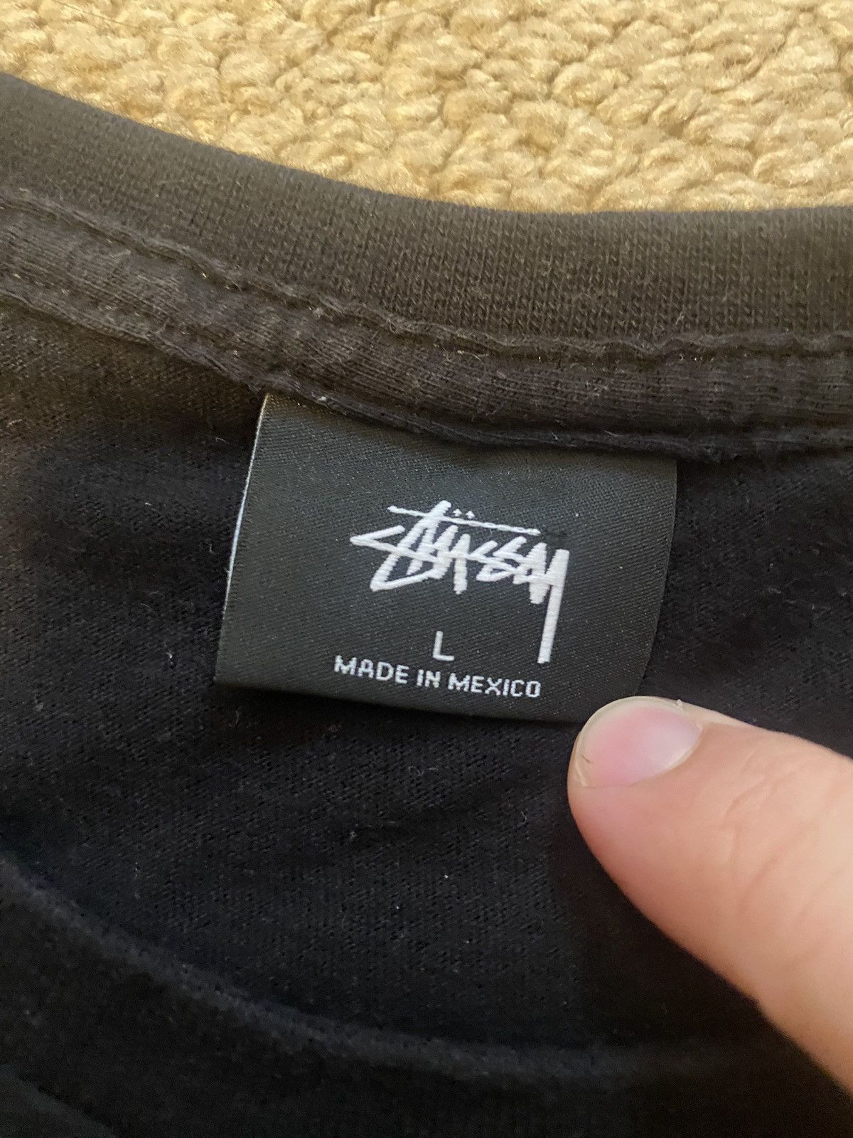 Stussy × Vintage Stussy Worldwide T-Shirt Size US L / EU 52-54 / 3 - 2 Thumbnail