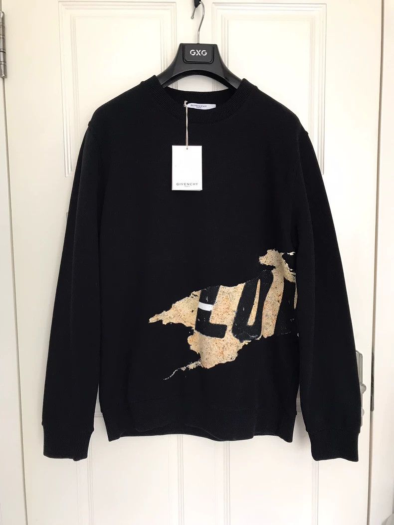 Givenchy Givenchy Men's Heavy Cotton Sweatshirt Size US M / EU 48-50 / 2 - 1 Thumbnail