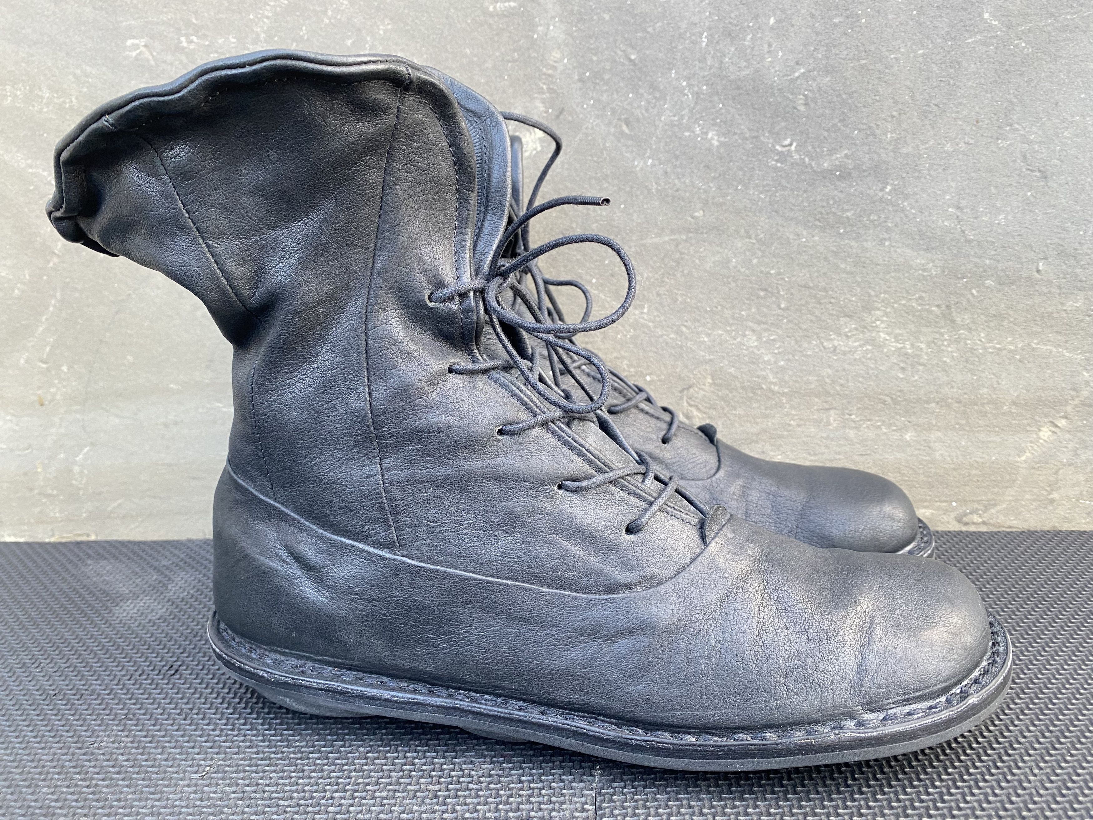 Trippen Trippen Women's Leather Black Flower design Medieval Size US 10.5 / IT 40.5 - 4 Thumbnail
