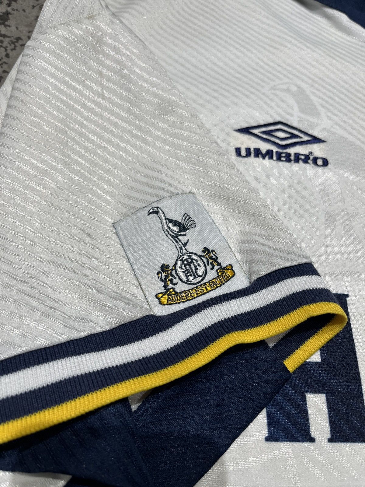 Vintage Tottenham Hotspur 1993/1995 Home Kit Size US XL / EU 56 / 4 - 9 Thumbnail