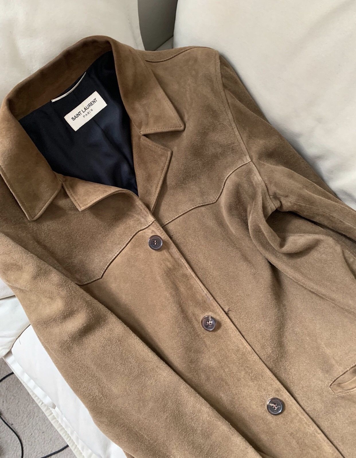 Saint Laurent Paris × Yves Saint Laurent saint laurt jacket2412-Nextarrow Size US S / EU 44-46 / 1 - 3 Thumbnail