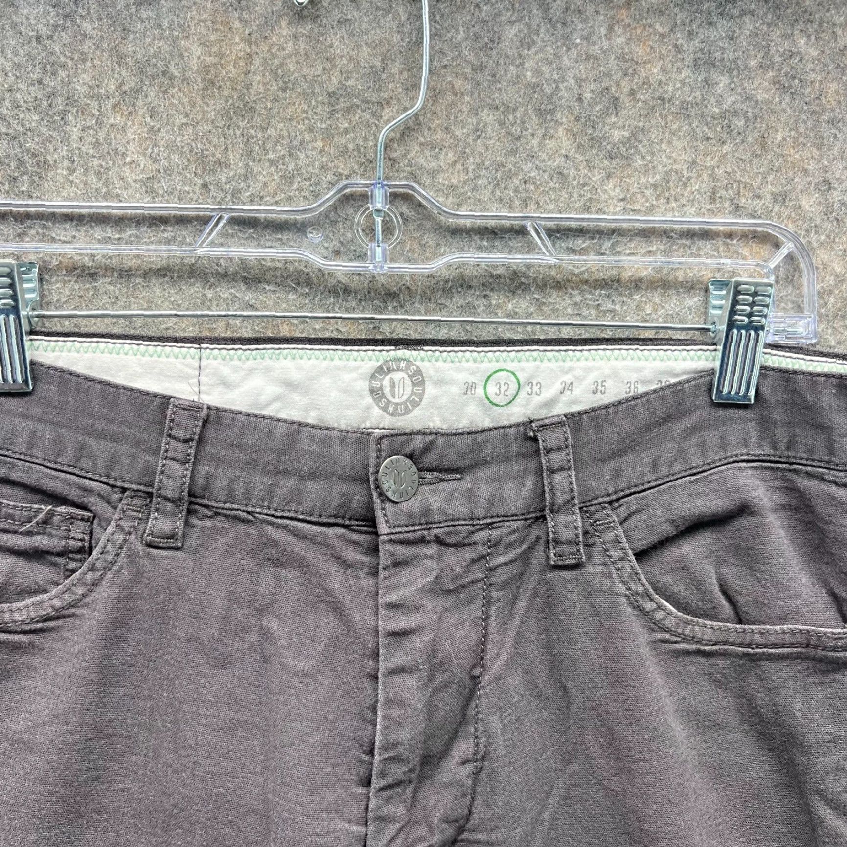 Denime VINTAGE Linksoul Jeans Mens 32 Grey Denim Straight Stretch Classic EUC Size US 32 / EU 48 - 5 Thumbnail