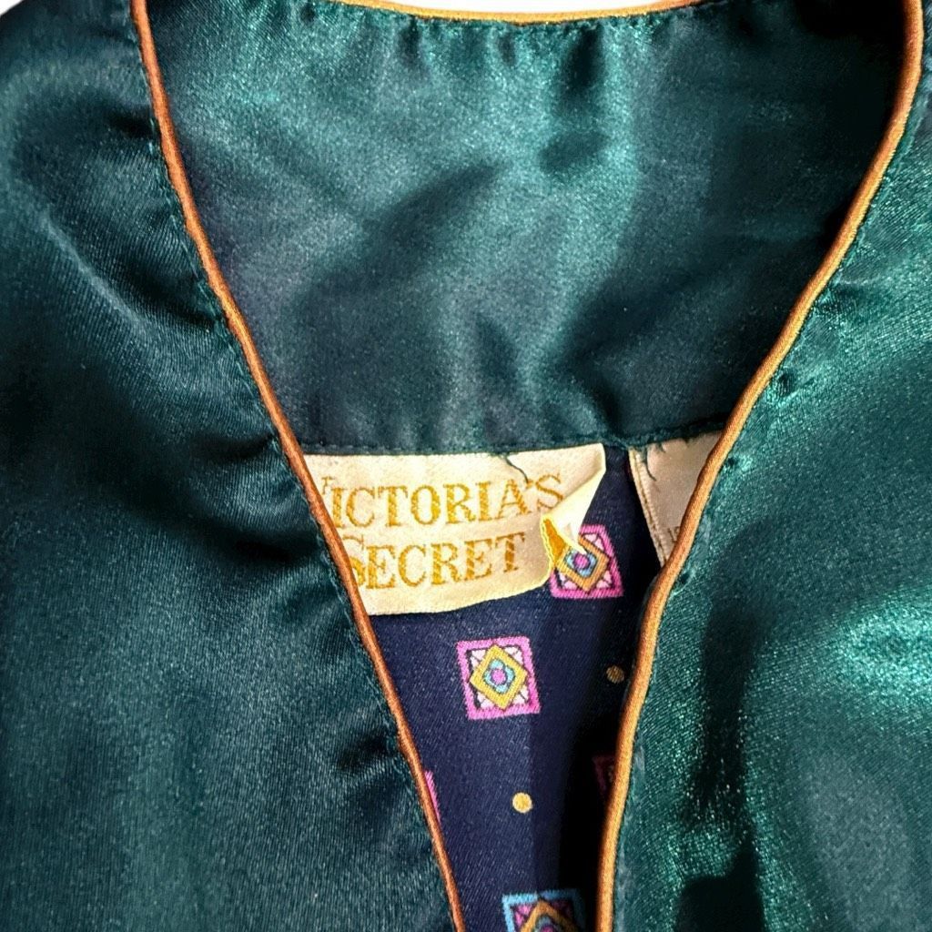 Victoria's Secret VICTORIA’S SECRET Vintage 1980s Gold Label Oversized Satin P Size M / US 6-8 / IT 42-44 - 8 Thumbnail
