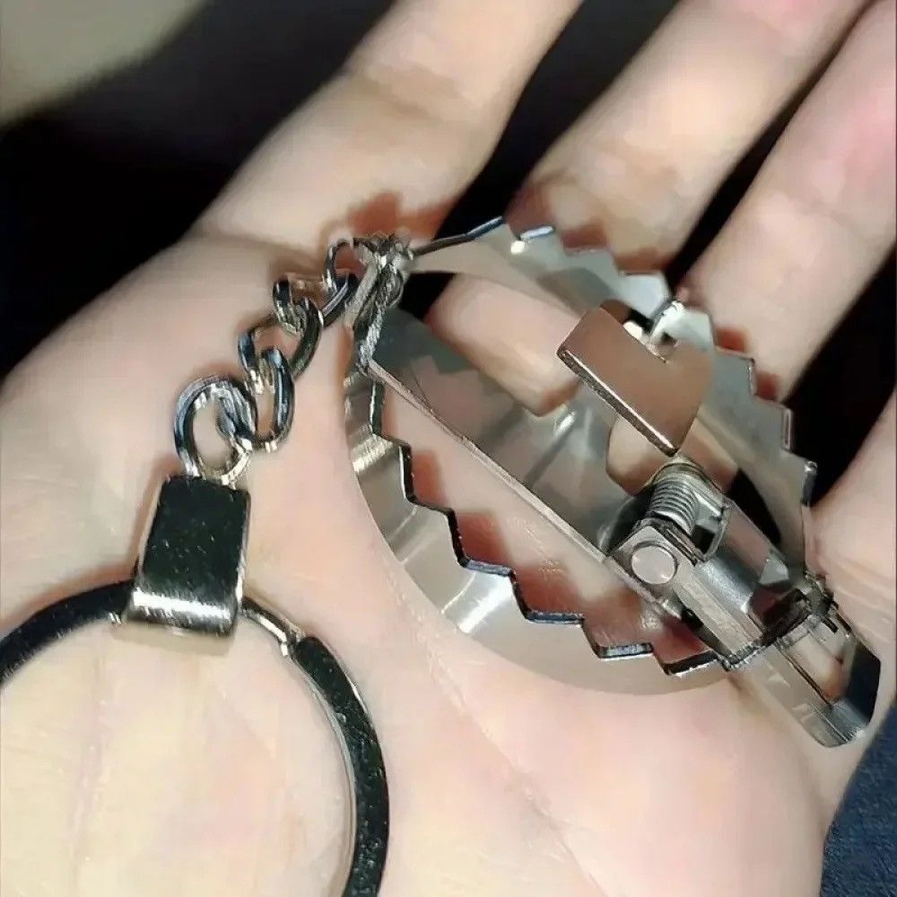 Other Fashionable and exquisite stainless steel mini clip keychain Size ONE SIZE - 2 Thumbnail