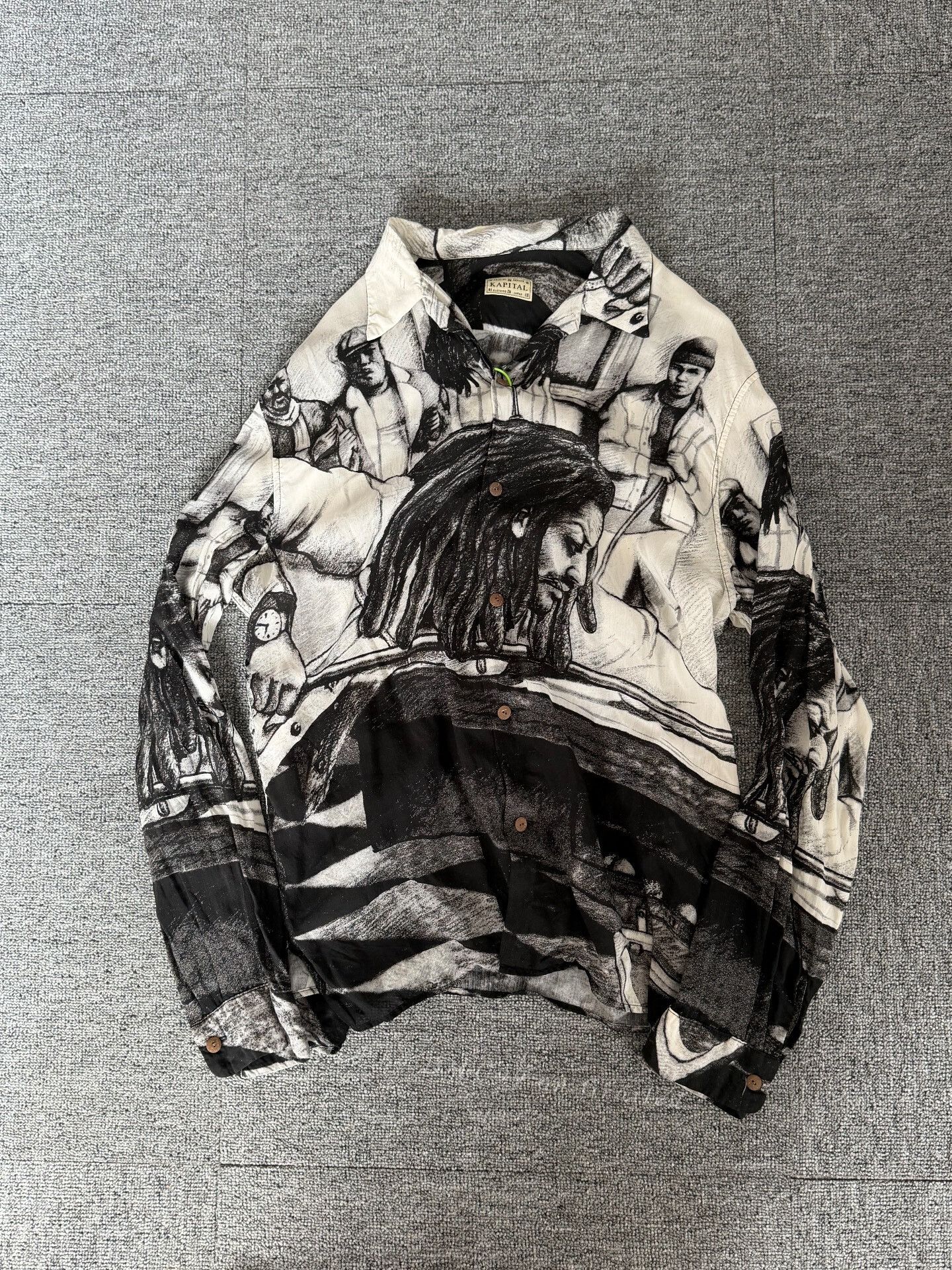 Hiroshi Kato Kapital Hustler PT Synthetic Shirt Size US XL / EU 56 / 4 - 1 Thumbnail