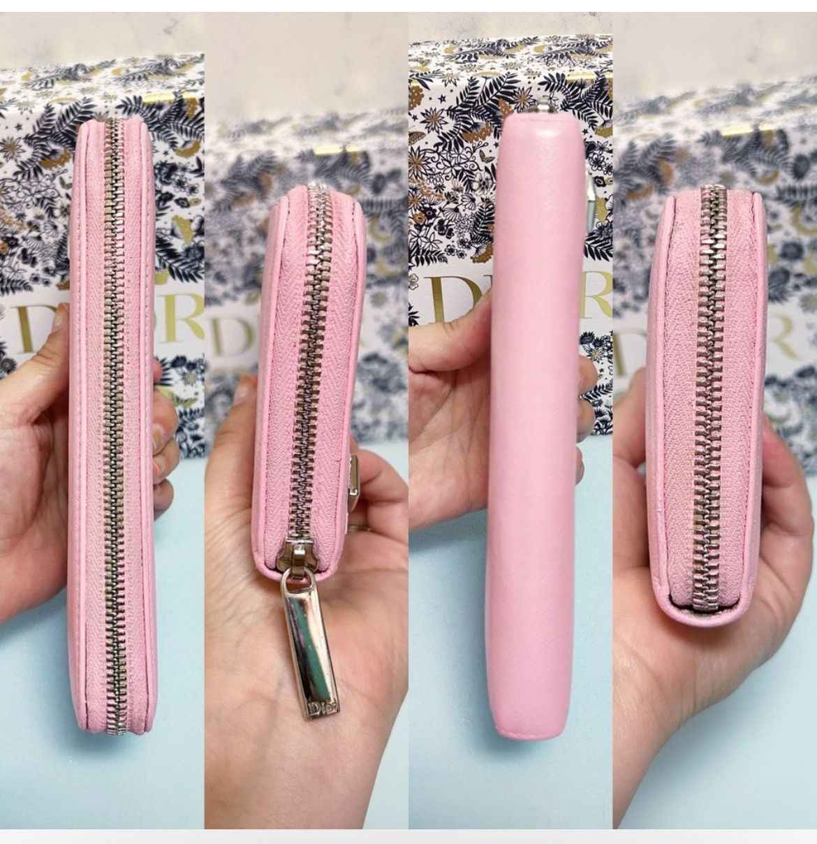 Dior Authentic Dior Baby Pink Turn Me Continental Wallet / Clutch Size ONE SIZE - 5 Thumbnail