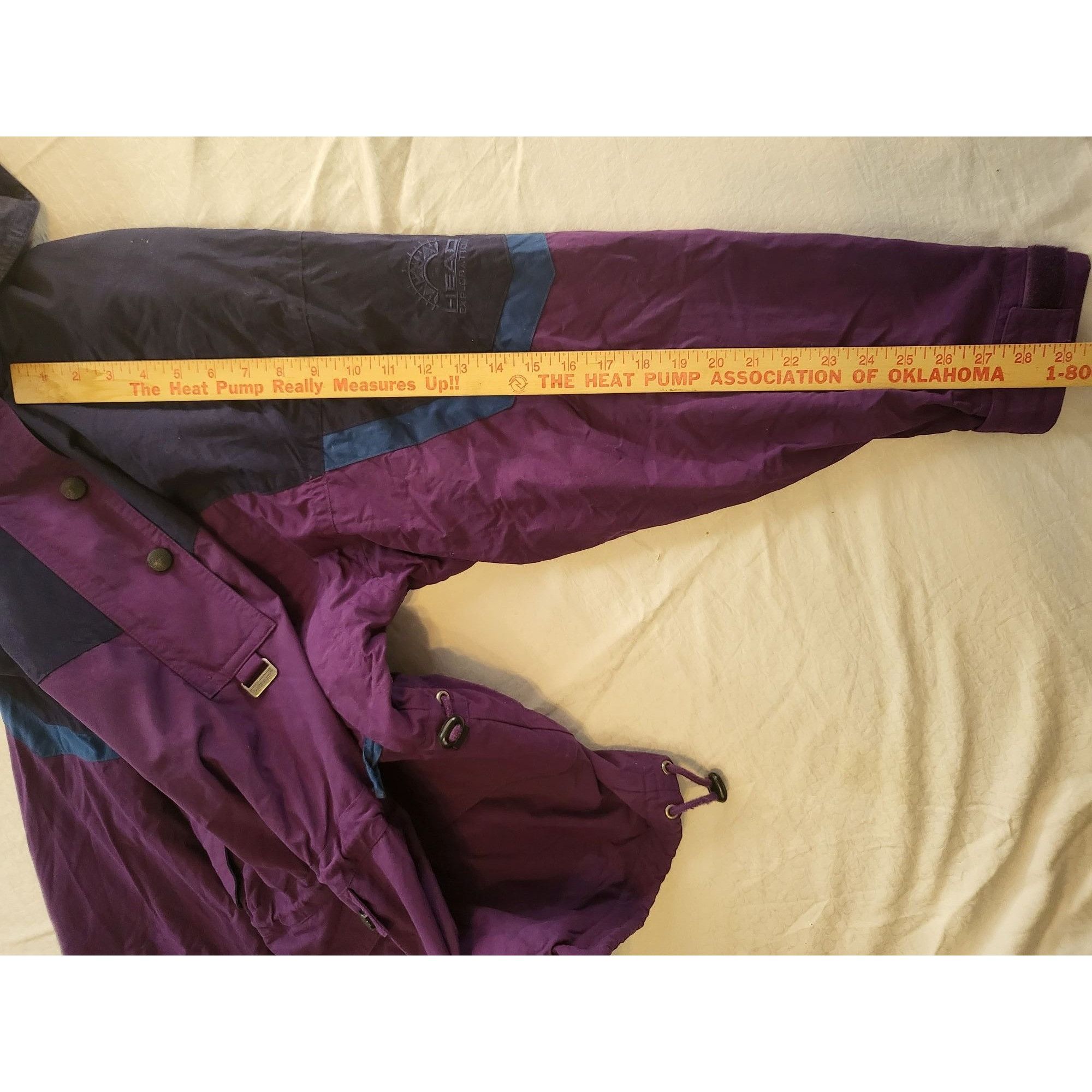 Other Vintage Head Exploration Parka Coat Women Sz M Mulberry Hood Size M / US 6-8 / IT 42-44 - 5 Thumbnail