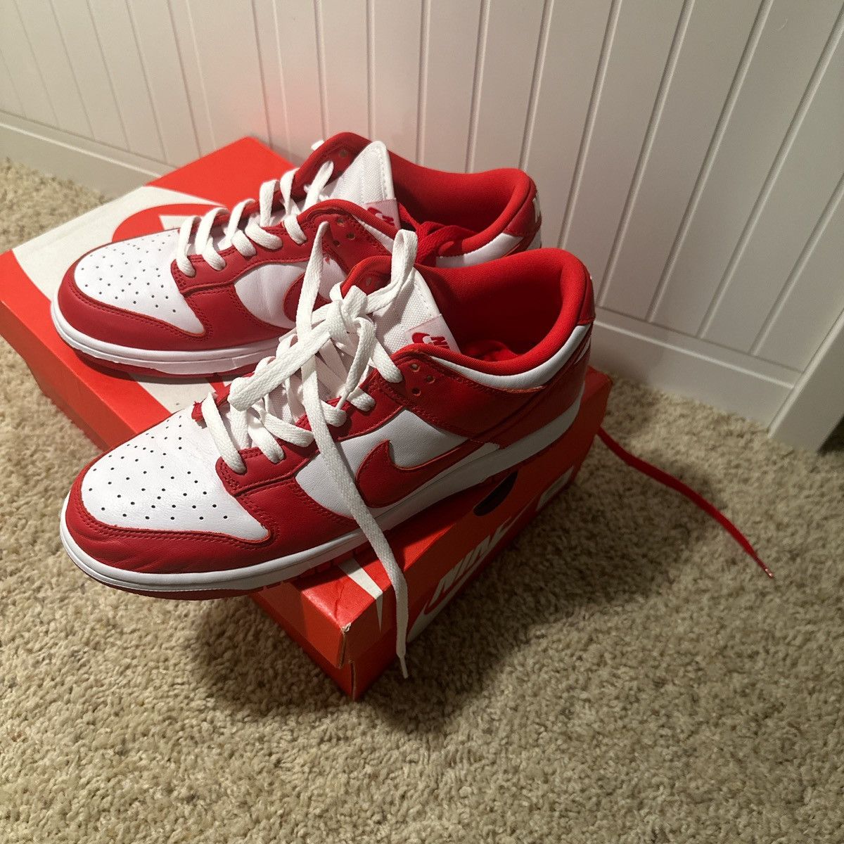 Nike × Vintage Nike dunks st john Size US 10.5 / EU 43-44 - 9 Thumbnail