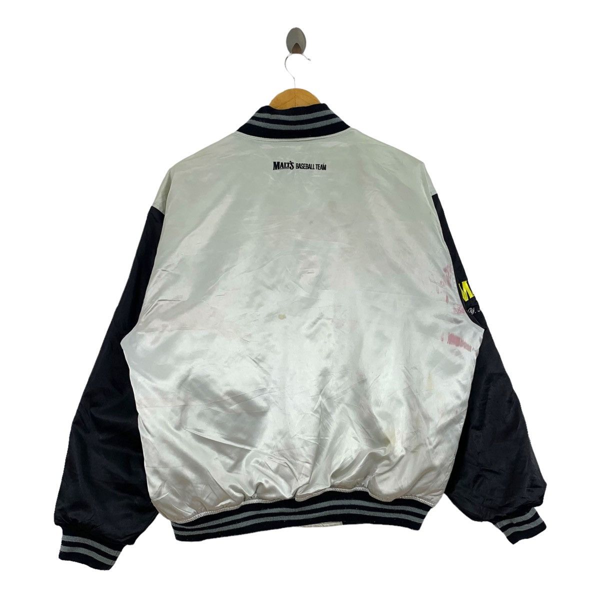 Japanese Brand × Vintage Vintage MALTS Suntory Baseball Team Japanese Varsity Jacket Size US L / EU 52-54 / 3 - 2 Thumbnail