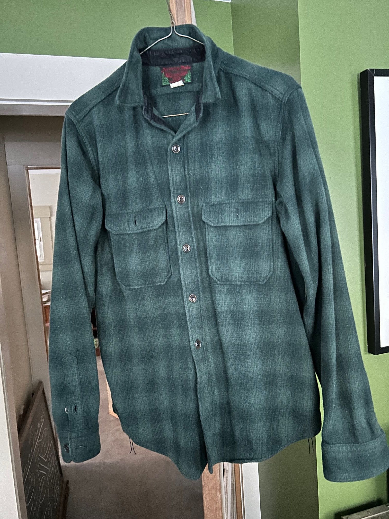 Freewheelers Freewheelers Forestry Bubo "Undercut" Wool Shirt Size US S / EU 44-46 / 1 - 1 Thumbnail