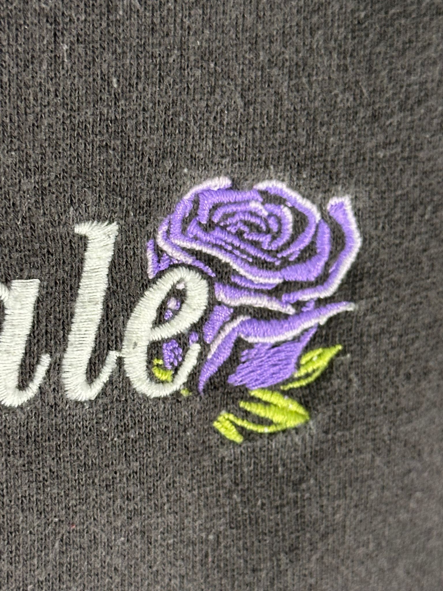 Aeropostale Aeropostale Hoodie Mens M Embroidered Purple Rose Logo Size US M / EU 48-50 / 2 - 4 Thumbnail