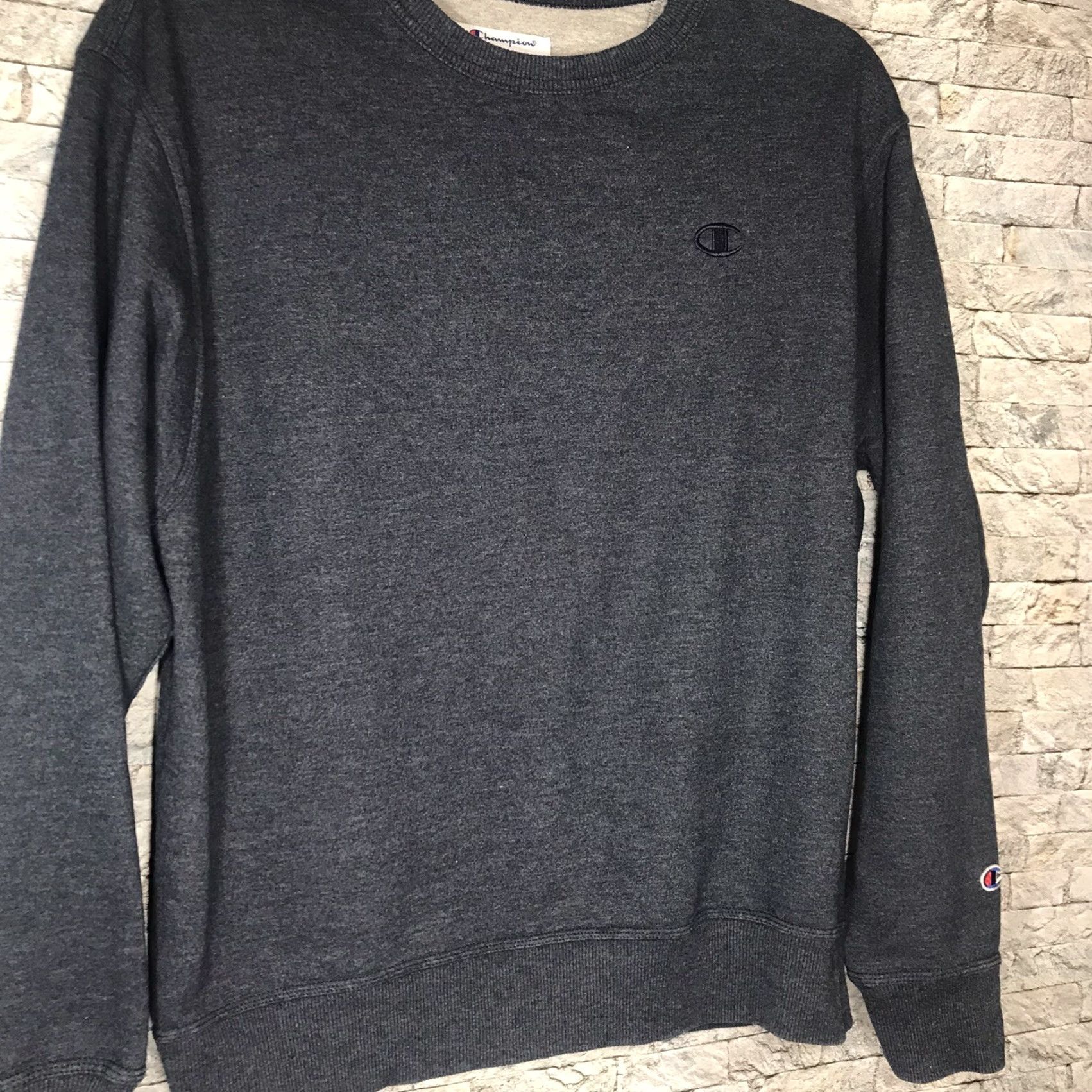 Champion VINTAGE Champion Blue Crewneck Long Sleeve Sweatshirt MEN'S M Size US M / EU 48-50 / 2 - 3 Thumbnail