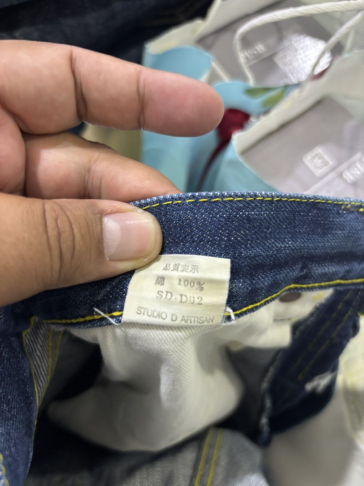 Studio D'Artisan Vintage Studio D Artisan Selvedge Jeans Size US 32 / EU 48 - 8 Thumbnail