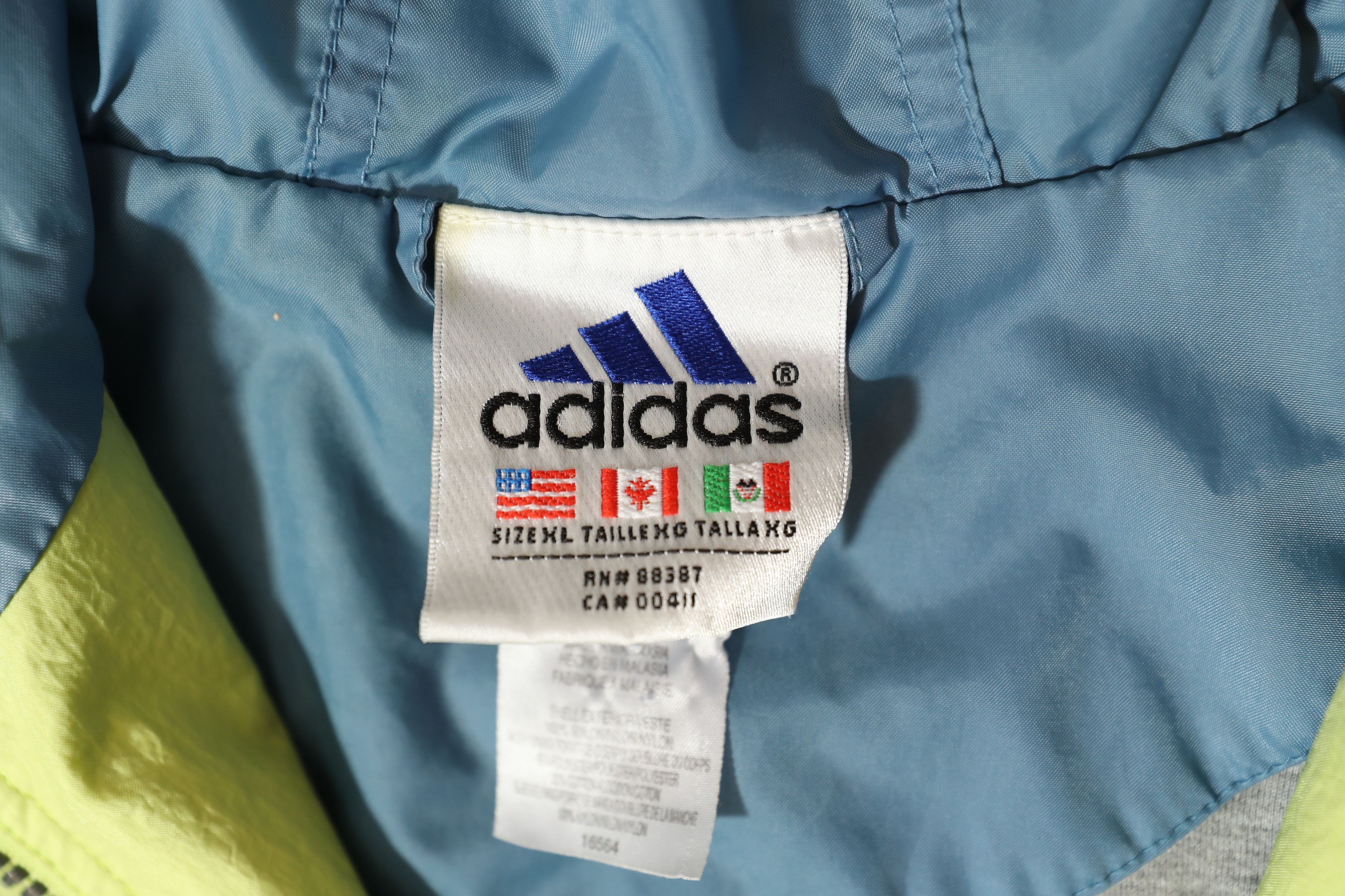 Adidas × Vintage Adidas Vintage Adidas 1/4 Zip Pullover (XL) Size US XL / EU 56 / 4 - 17 Thumbnail