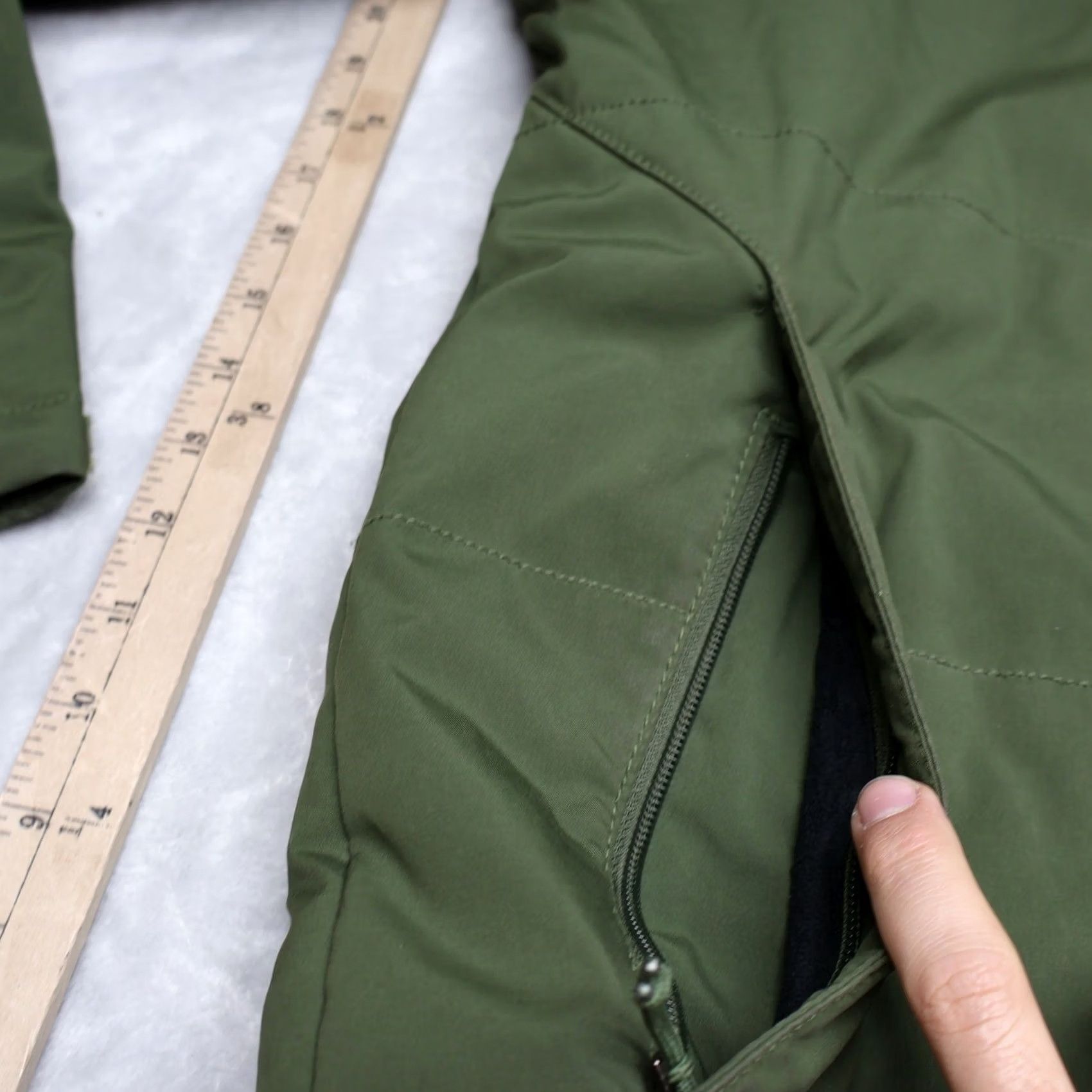 Rains Columbia Jacket Women XL Green Softshell Wind Rain Insulated Full Zip Outdoor Size XL / US 12-14 / IT 48-50 - 3 Thumbnail