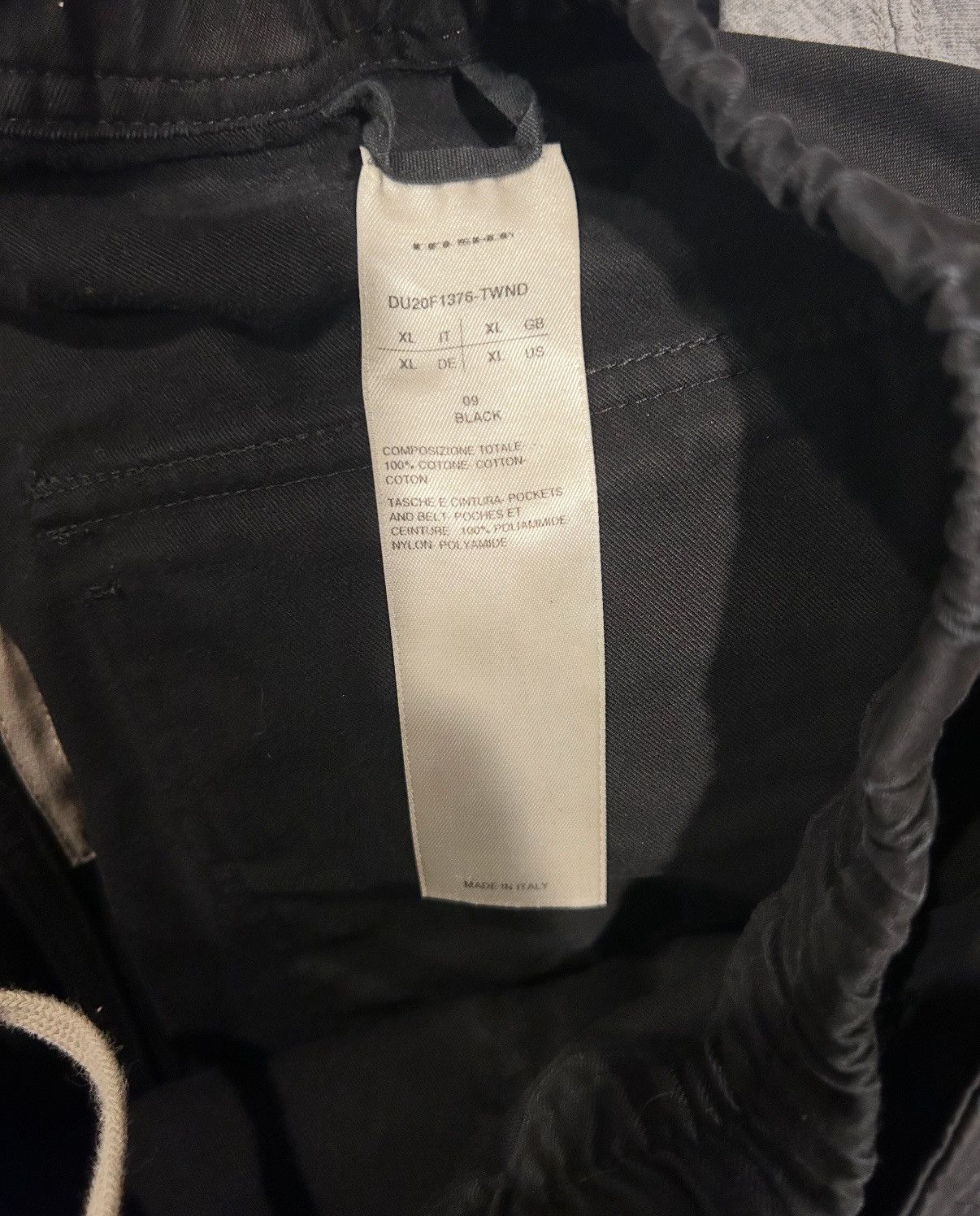 Rick Owens Drkshdw RICK OWENS CREATCH CARGO Size US 34 / EU 50 - 3 Thumbnail