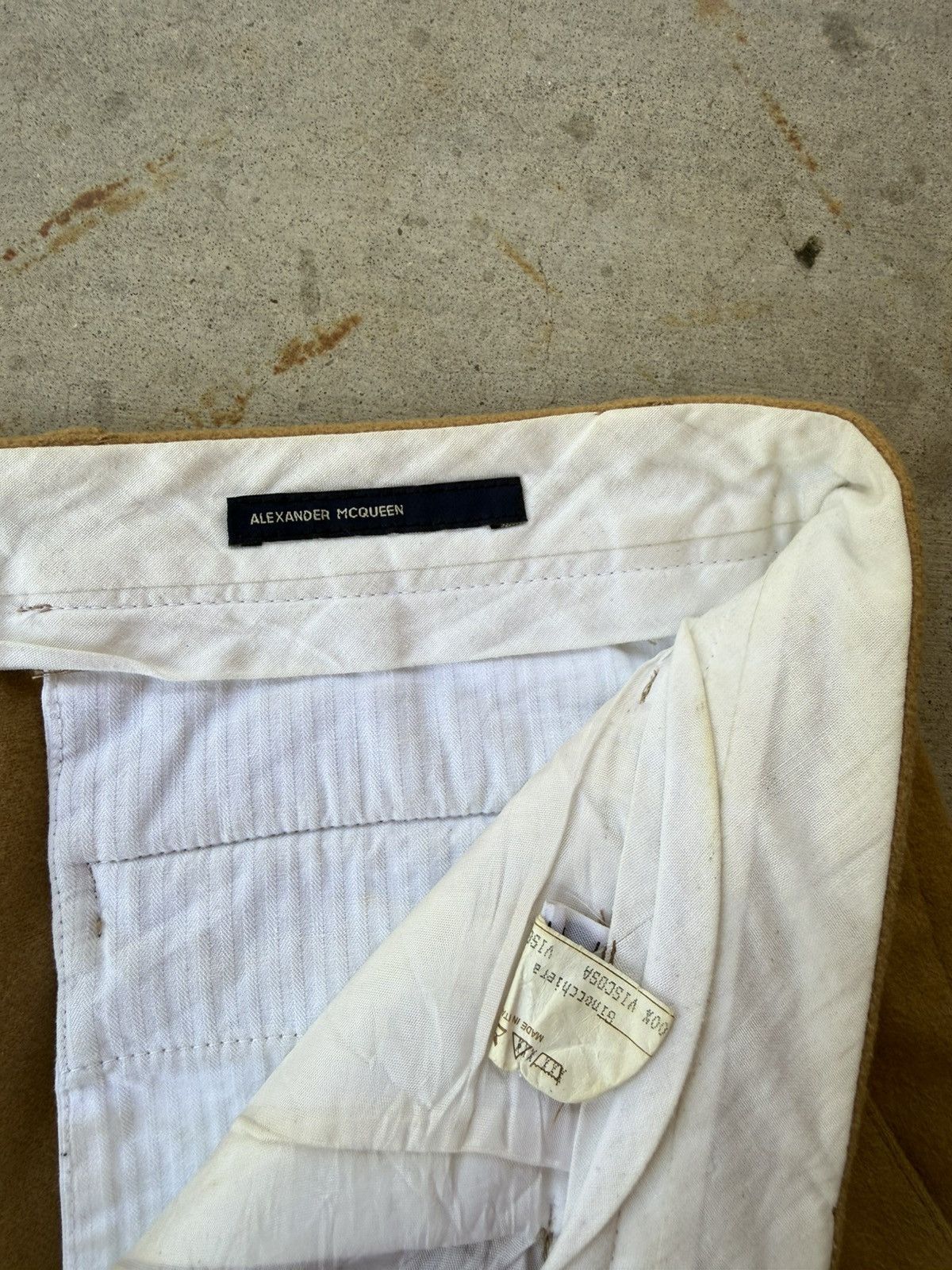 Alexander McQueen AW1996 Dante Alexander McQueen dress pant Size US 33 - 3 Thumbnail
