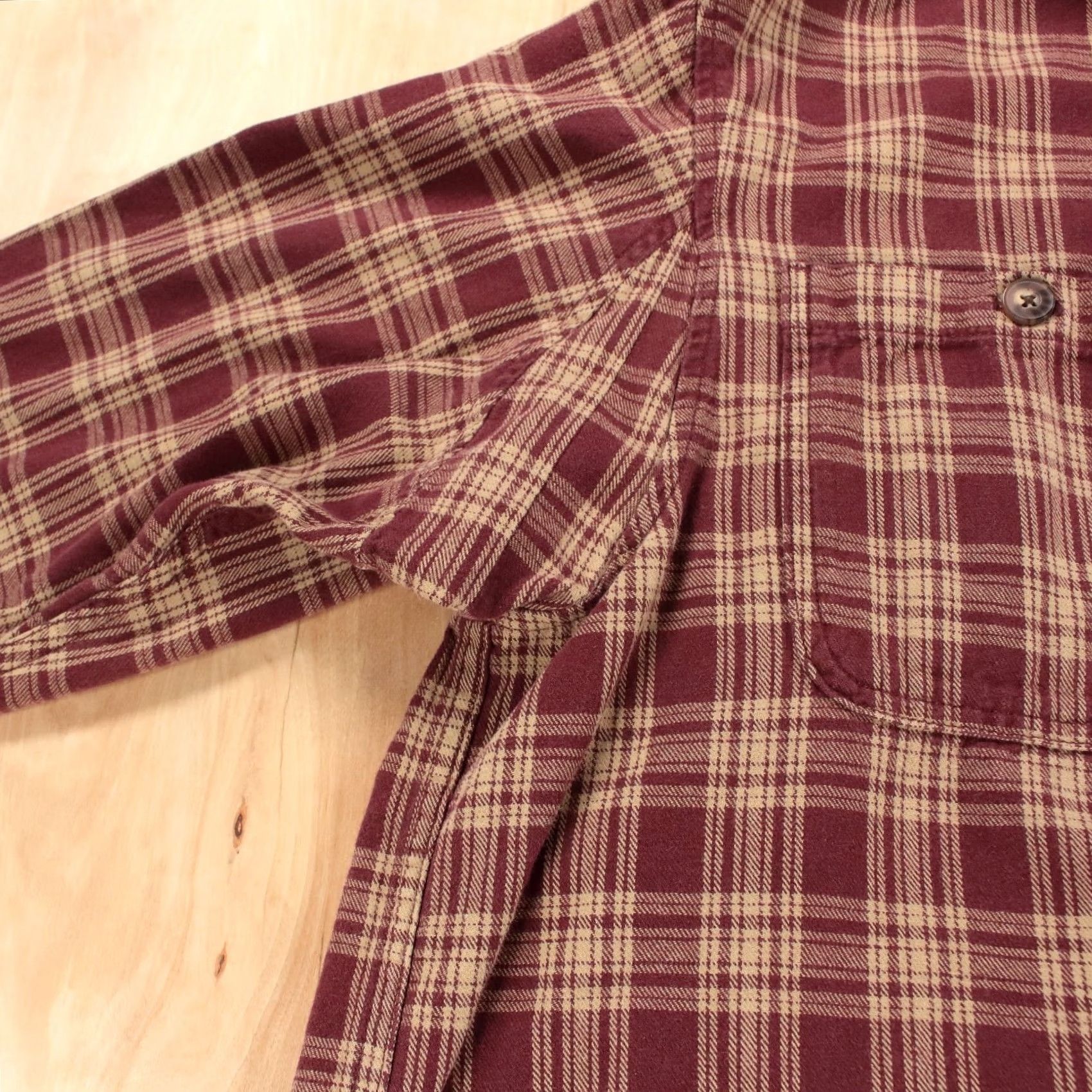 CO DULUTH TRADING CO Plaid Cotton Flannel Shirt XL workwear camp 00s y2k Mens Size US XL / EU 56 / 4 - 4 Thumbnail