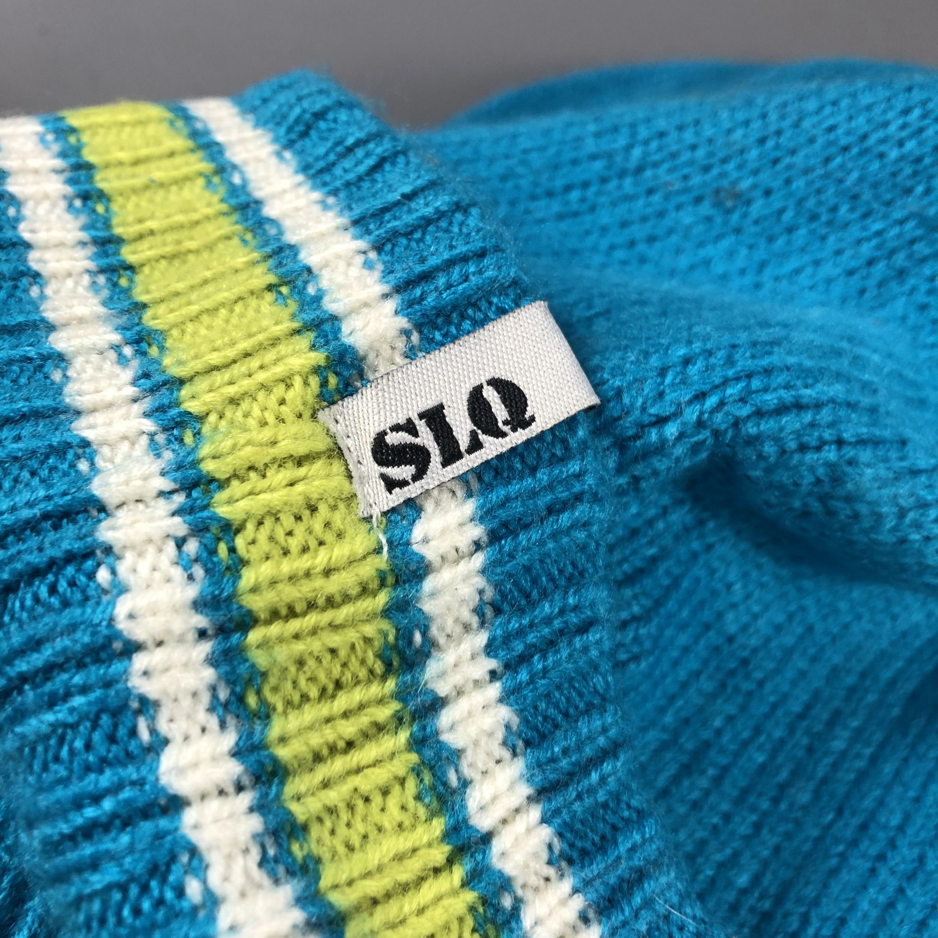 Vintage SLQ Fisherman Beanie Snowcap Snow Hat B973 Size ONE SIZE - 4 Thumbnail
