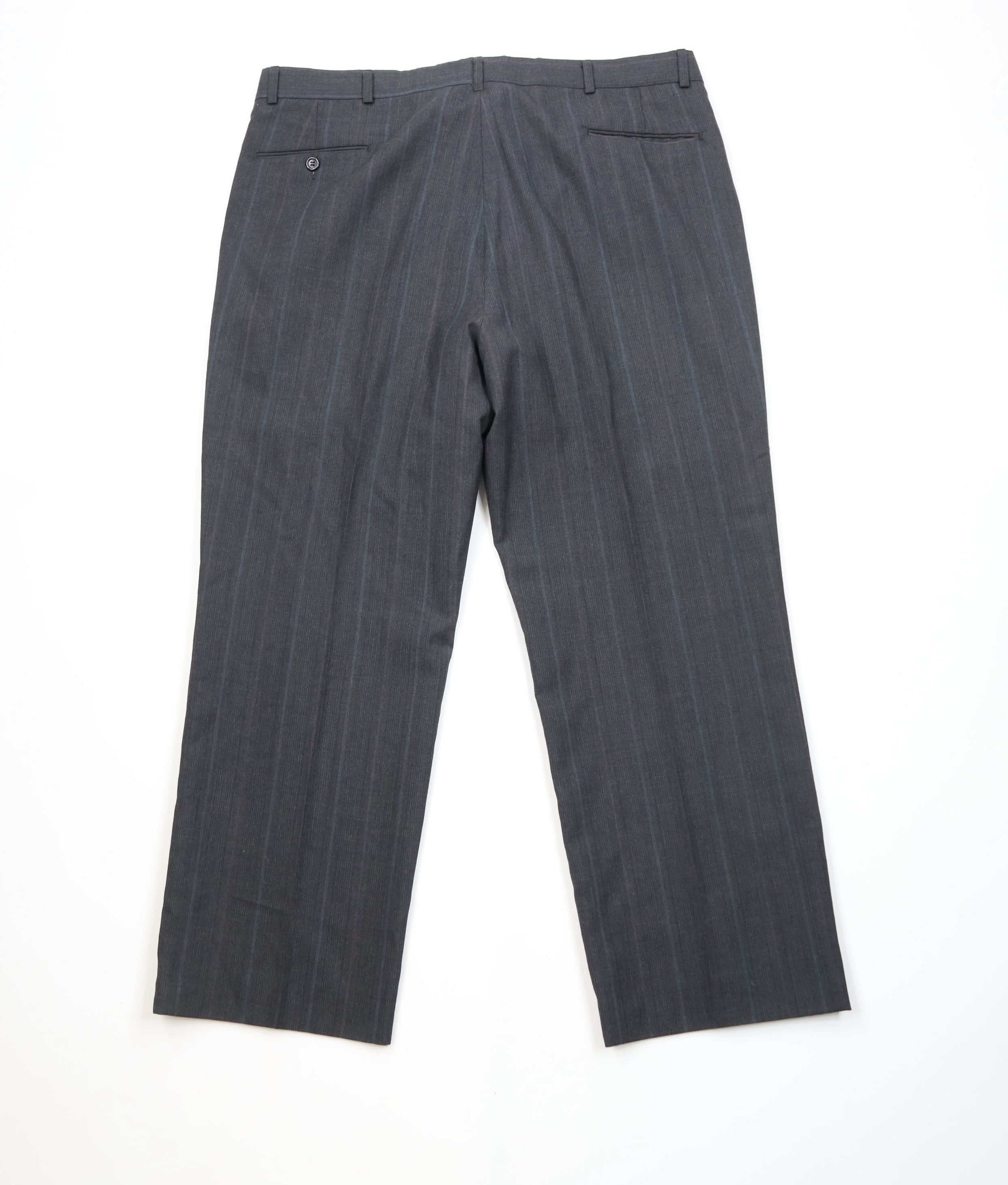 Vintage Vintage 90s Streetwear Wool Striped Wide Leg Chino Pants USA Size US 40 / EU 56 - 11 Thumbnail