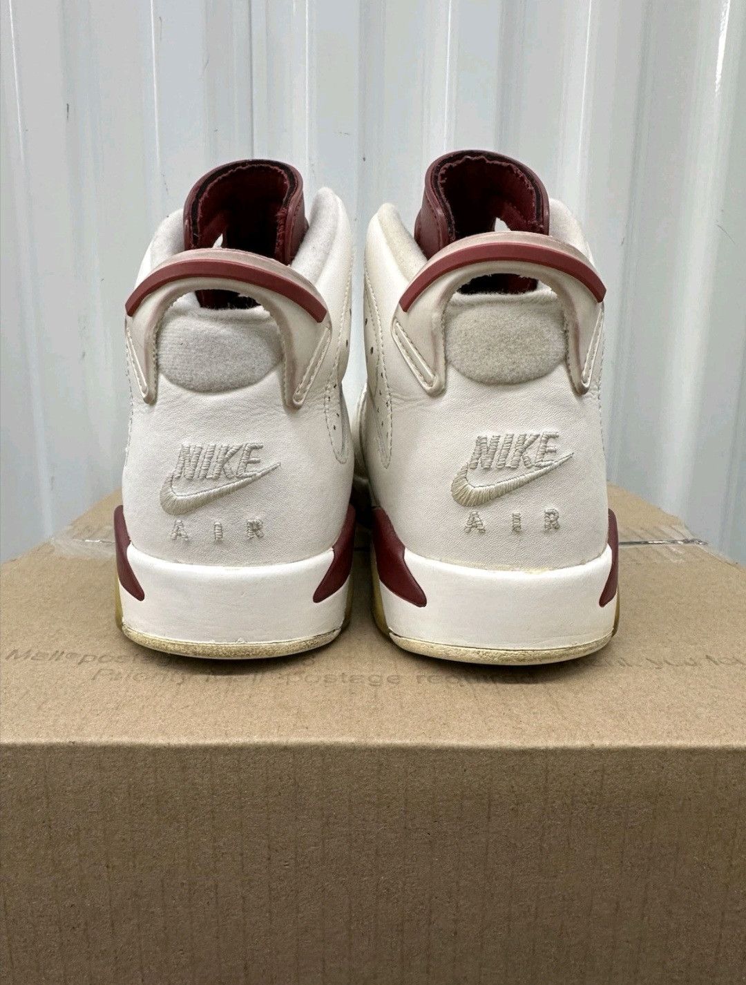 Nike Nike Air Jordan Retro 6 OG BG Maroon 2015 Size 6.5Y Size US 6.5 / EU 39-40 - 5 Thumbnail