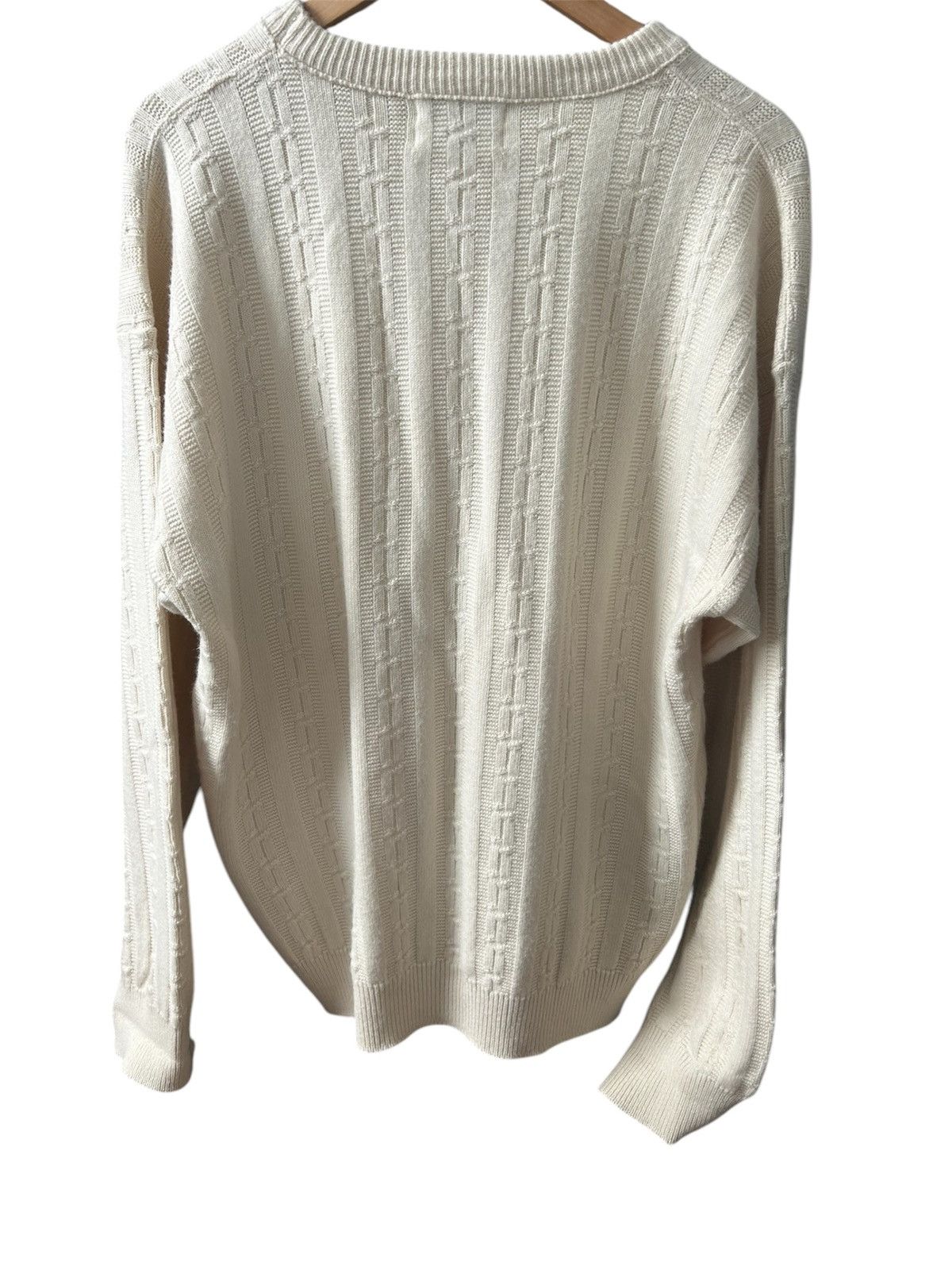 Christian Dior Monsieur christian dior vintage cream sweater Size US L / EU 52-54 / 3 - 2 Thumbnail