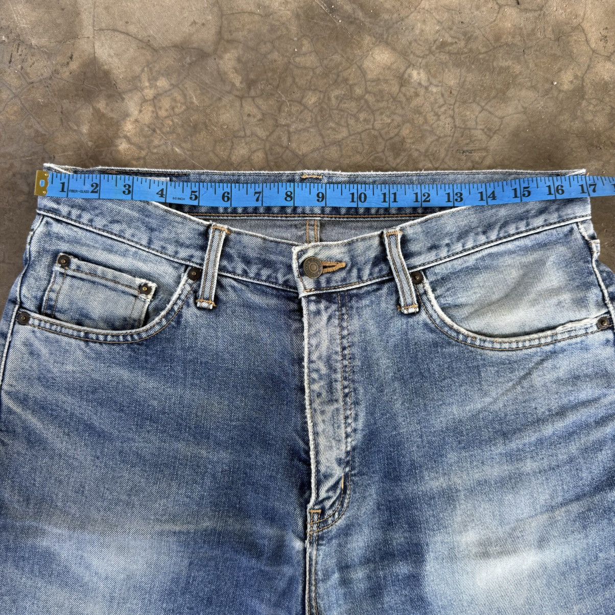 Edwin Vintage Edwin 403 Faded Mud Washer Denim Jean Pants Size US 34 / EU 50 - 5 Thumbnail