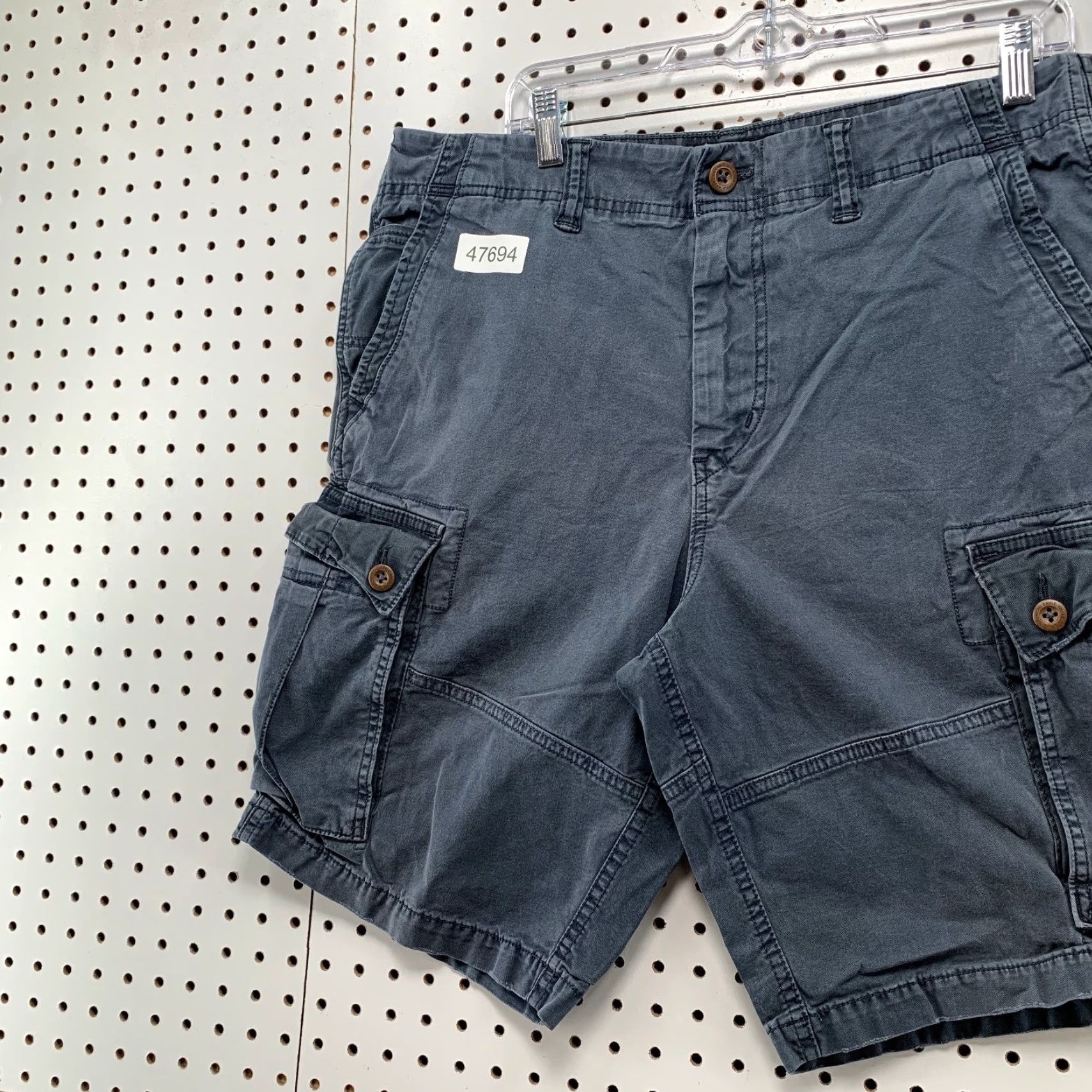 American Eagle Outfitters American Eagle Outfitters Cargo Shorts Mens 34 Faded Blue Next Level Stretch Military 36x11 Size US 34 / EU 50 - 6 Thumbnail