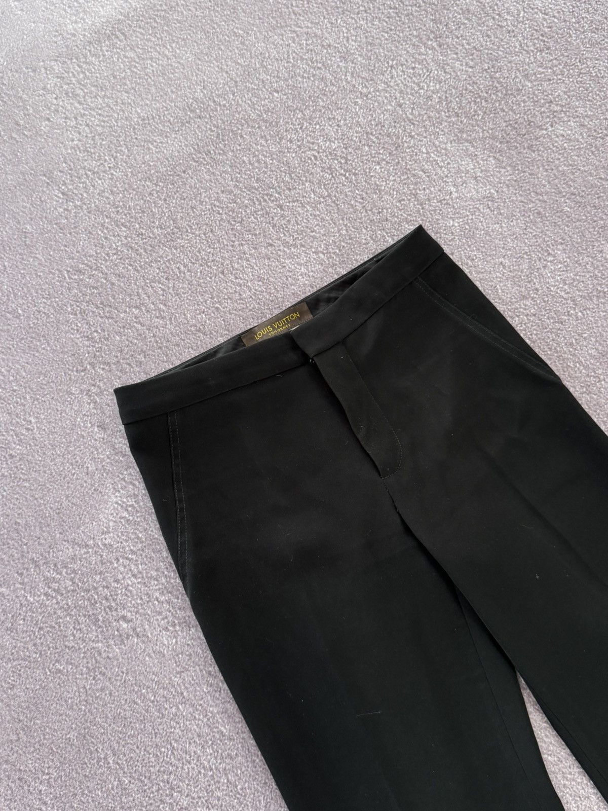 Louis Vuitton Louis Vuitton Uniforms Luxury 00s Black Trousers Size 34" / US 12 / IT 48 - 5 Thumbnail