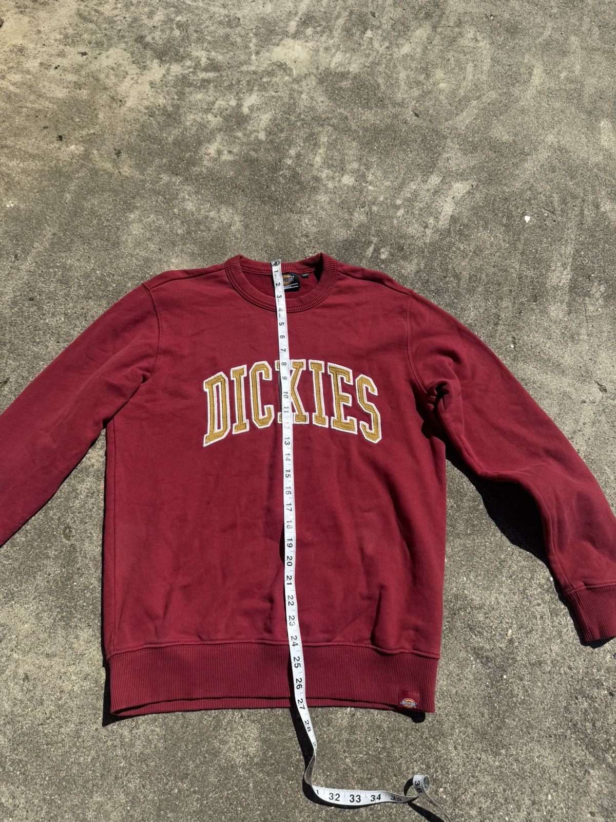 Dickies Dickies burgundy crewneck sweatshirt Size US S / EU 44-46 / 1 - 3 Thumbnail