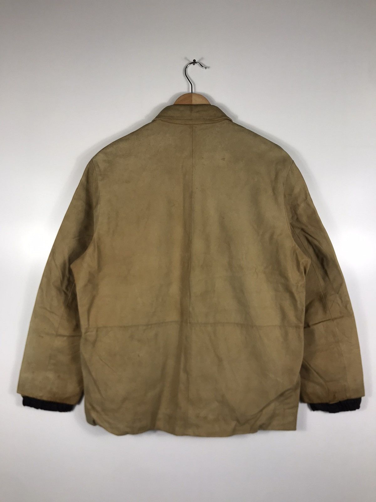 Japanese Brand × Vintage ⚡️Vintage D’Urban Leather Button Shirt Jacket Size US L / EU 52-54 / 3 - 12 Thumbnail