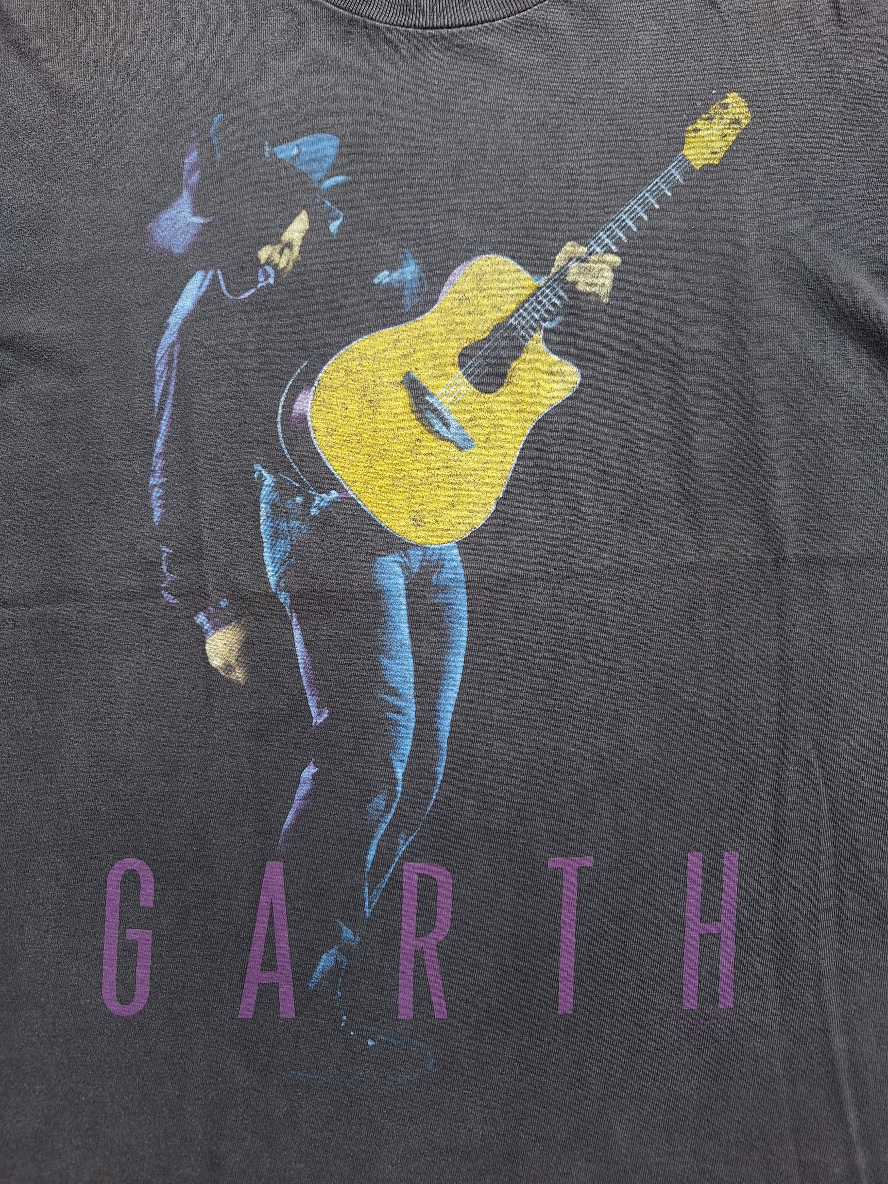 Band Tees Vintage 90s gath brooks tour country rock band tee graphic Size US M / EU 48-50 / 2 - 3 Thumbnail