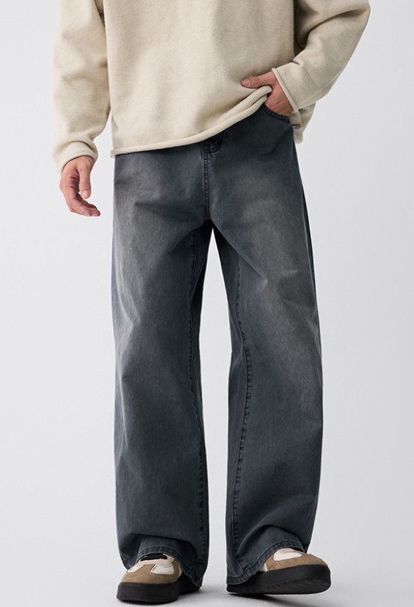 Japanese Brand American Cleanfit washed distressed straight leg jeans Size US 32 / EU 48 - 3 Thumbnail