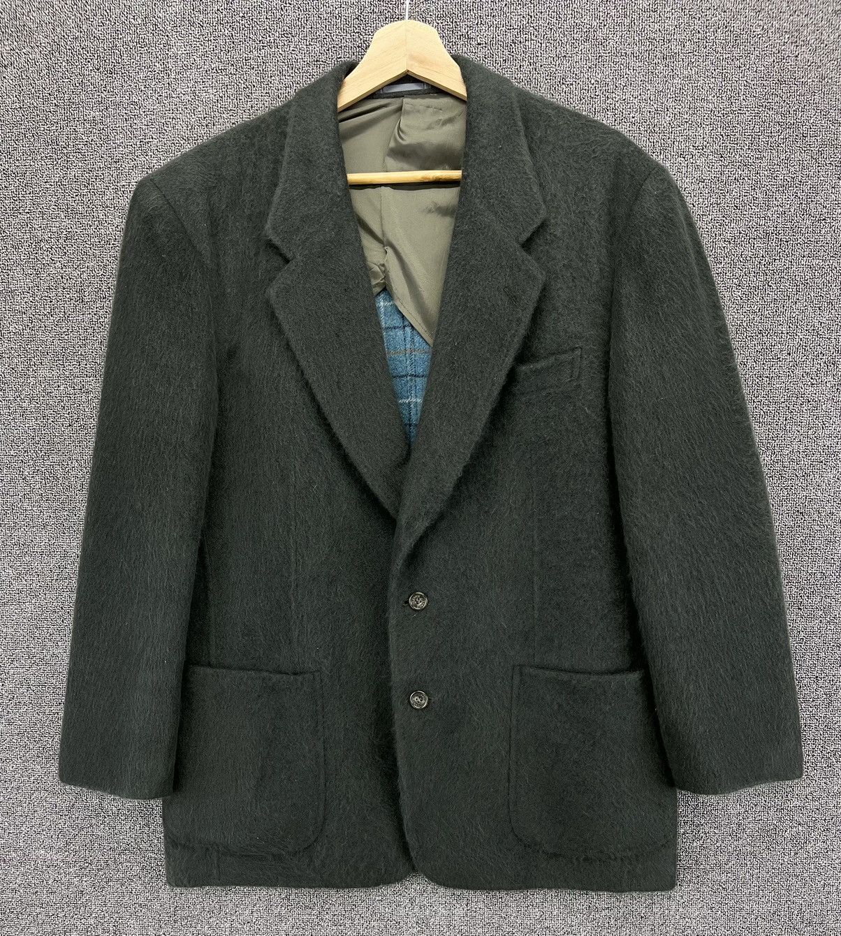 Lanvin Vintage Lanvin Green Wool Blazers Coats Jacket Size US L / EU 52-54 / 3 - 1 Thumbnail