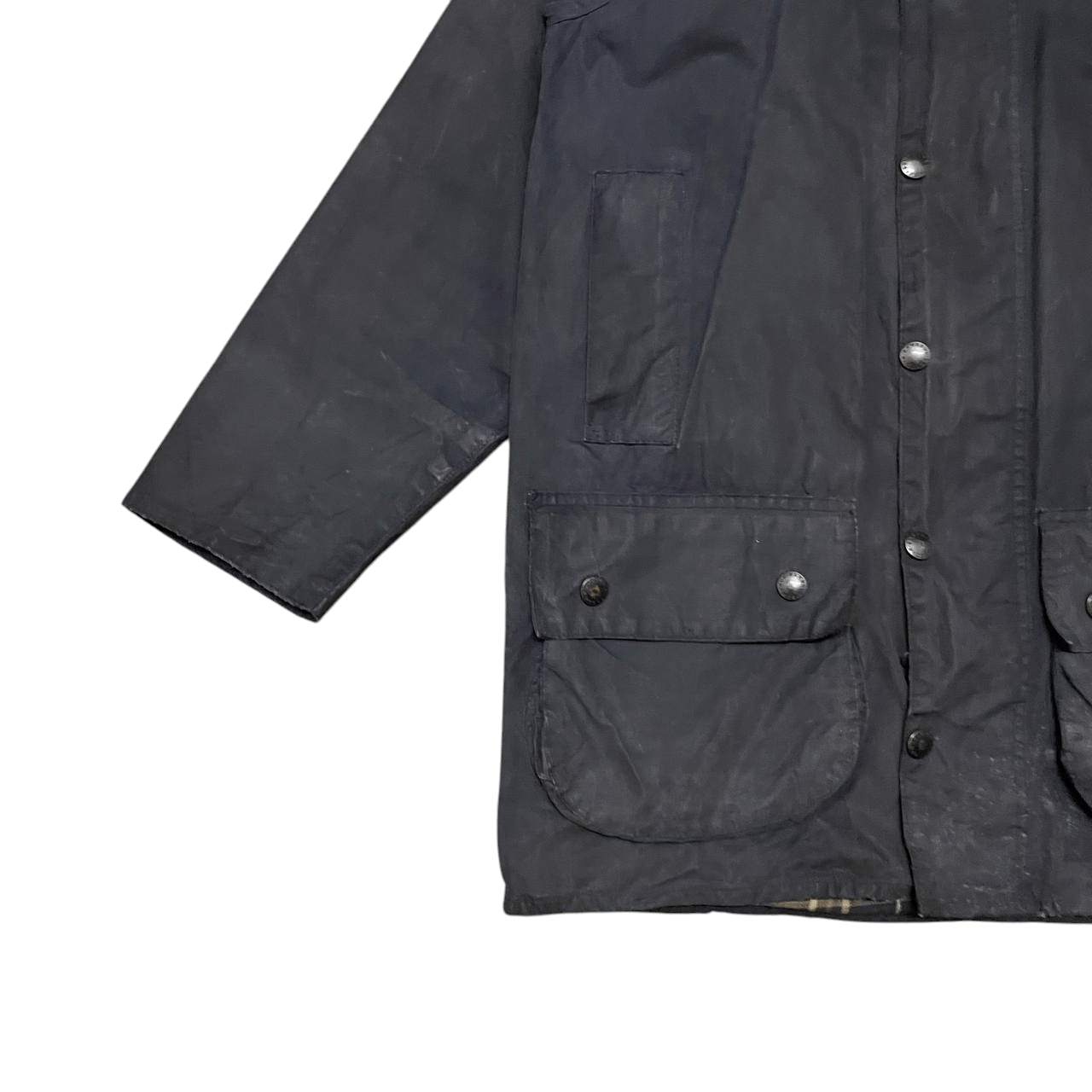 Barbour Vintage Barbour Beaufort A155 Waxed Jacket Size US S / EU 44-46 / 1 - 3 Thumbnail