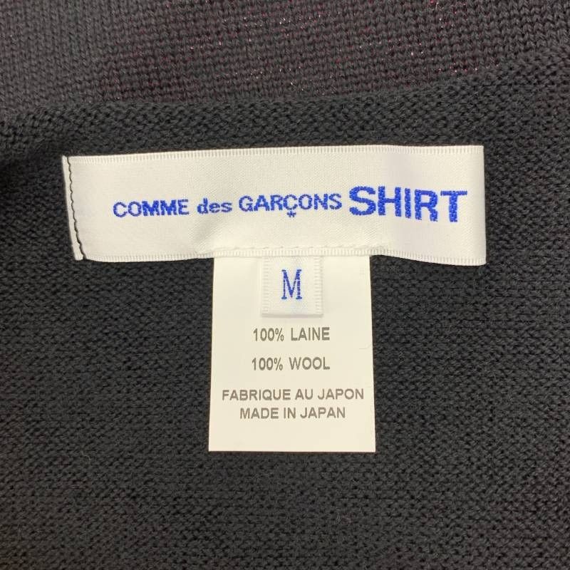 Comme des Garcons COMME des GARCONS SHIRT 24AW Wool Crew Neck Knit Sweater Size US M / EU 48-50 / 2 - 4 Thumbnail
