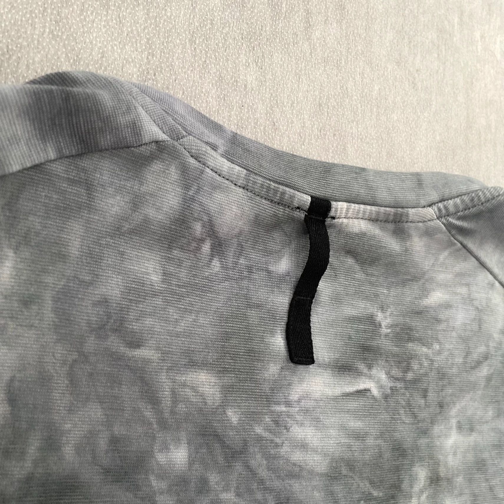 Lululemon Lululemon Shirt Adult Medium Diamond Dye Blue Gray Always Agile Short Sleeve Men Size US M / EU 48-50 / 2 - 6 Thumbnail