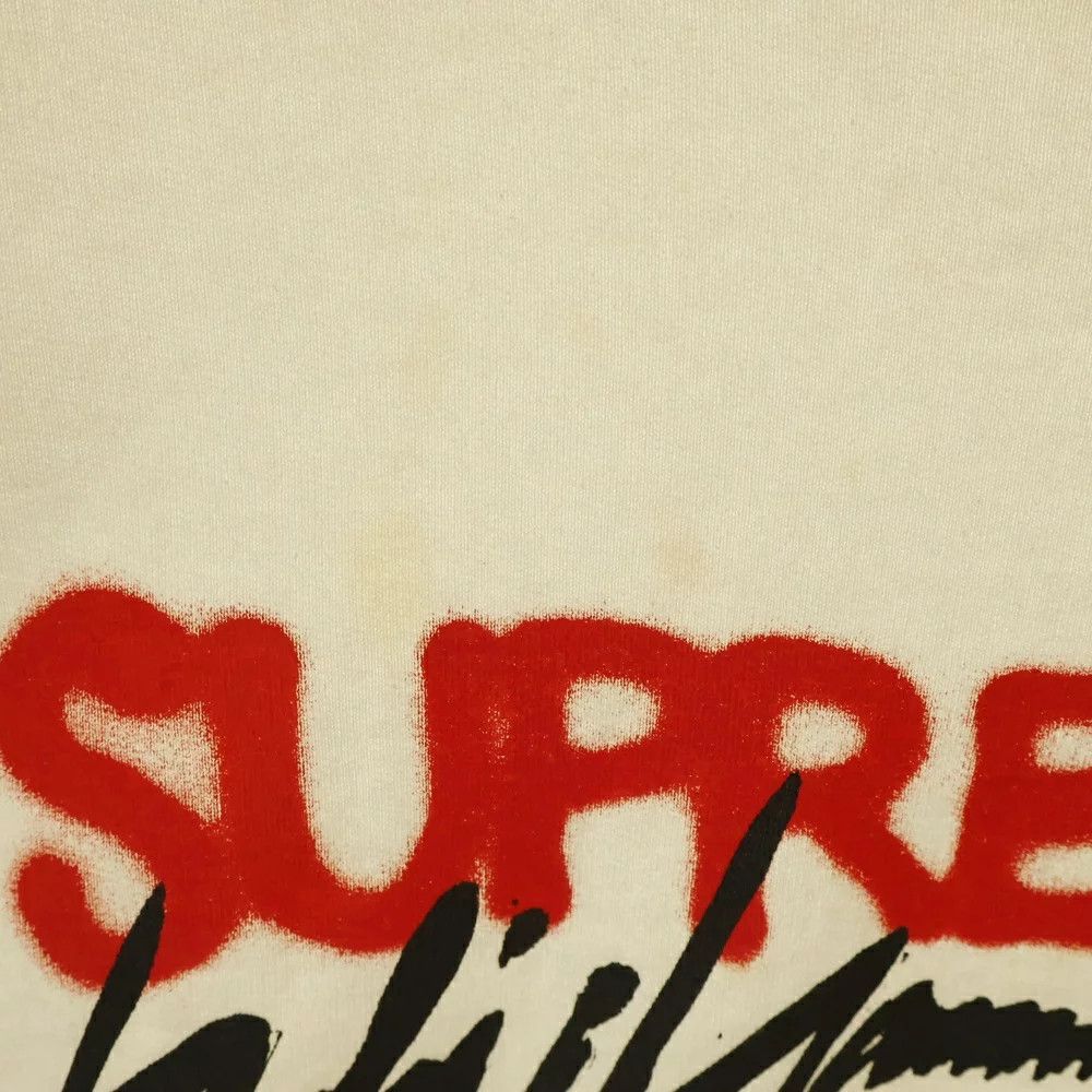 Yohji Yamamoto SUPREME 20AW ×Yohji Yamamoto/Crewneck Sweatshirt Size US L / EU 52-54 / 3 - 5 Thumbnail