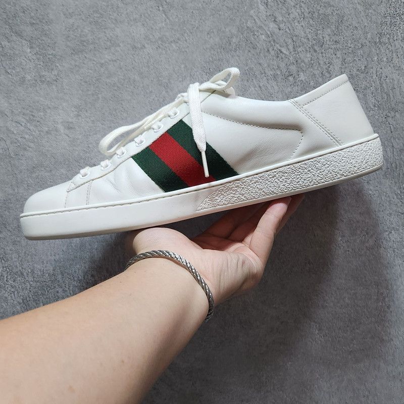 Gucci Gucci Ace Low Top Fashion Sneakers for Men - Size US 10.5 / EU 43-44 - 5 Thumbnail