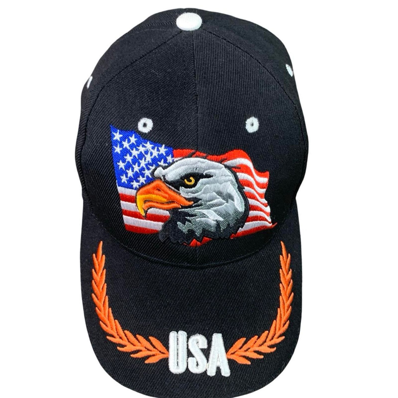 Vintage Vintage Patriotic Embroidered Hat Size ONE SIZE - 4 Thumbnail