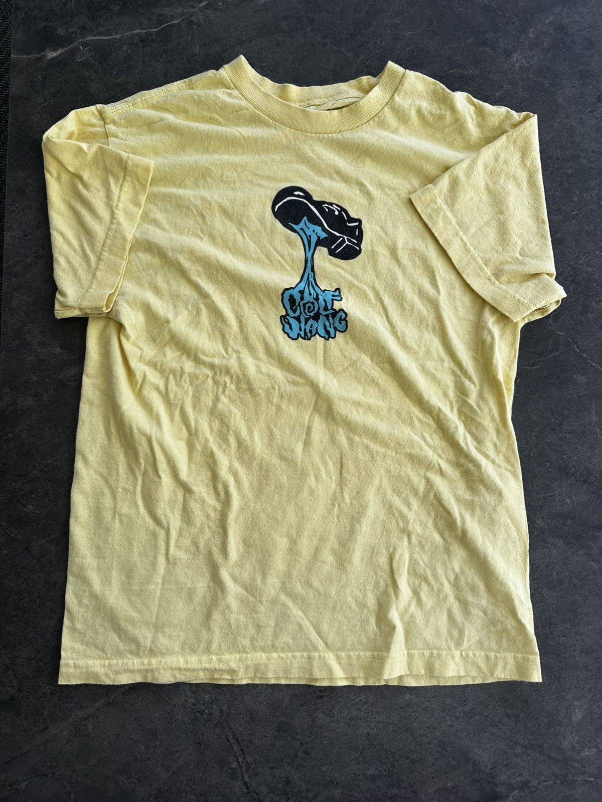 Golf Wang Tyler The Creator Golfwang Yellow Graphic Tee Size US M / EU 48-50 / 2 - 1 Thumbnail