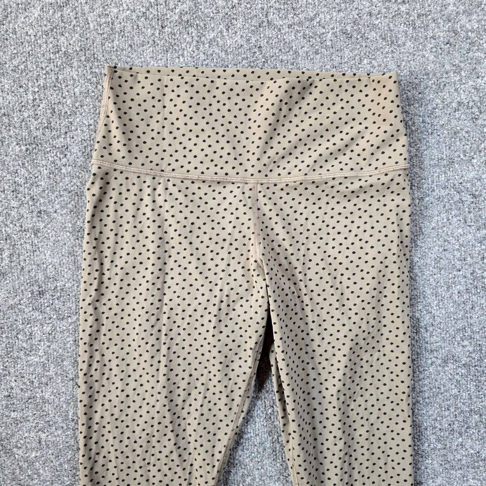 Everlane Everlane Pants Womens Size Large Gray Polka Dot Perform Ankle Stretch Leggings Size 36" / US 14 / IT 50 - 2 Thumbnail