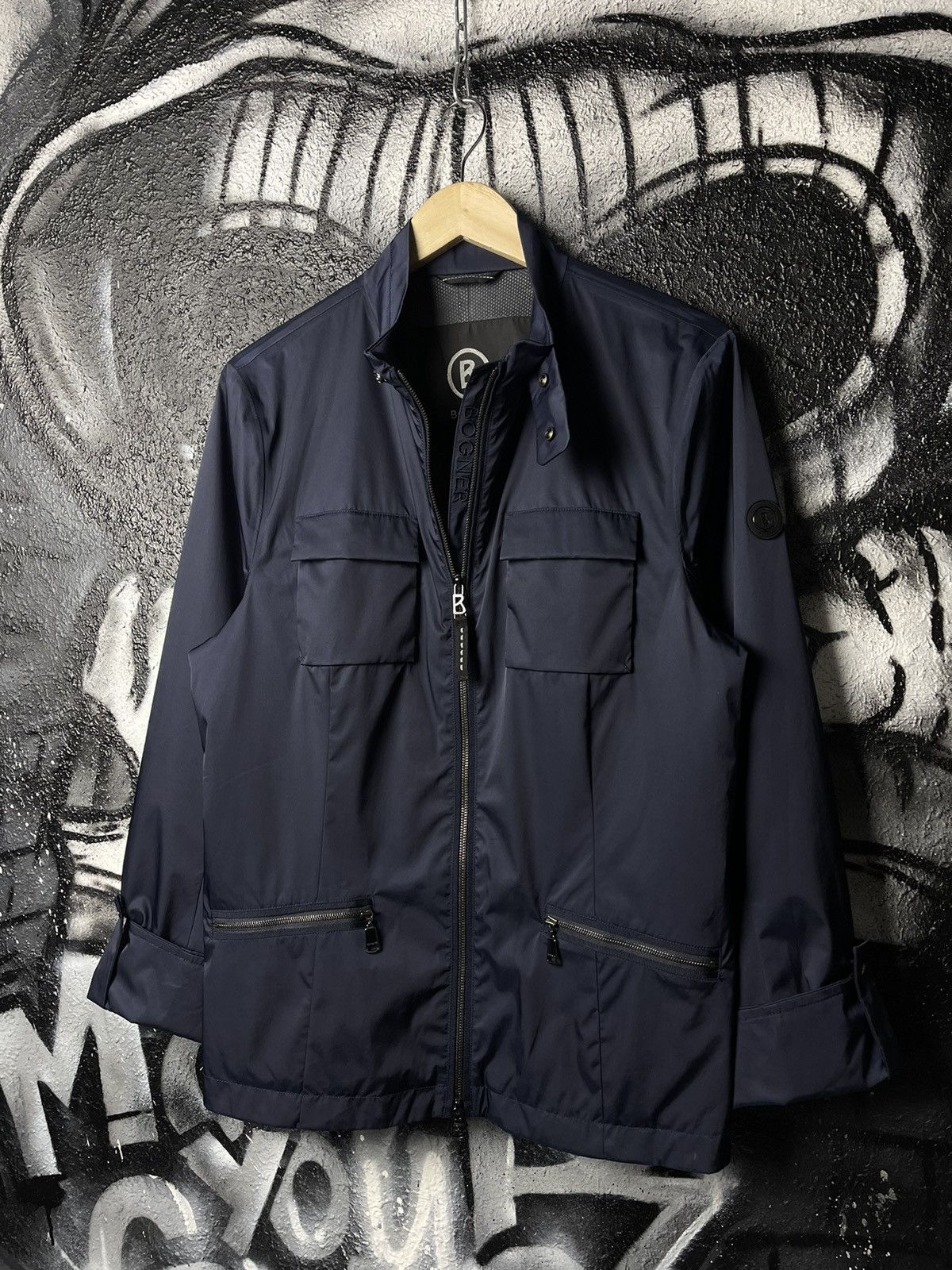 Bogner Bogner Waterproof Woman’s Dark Blue Jacket Size L Size L / US 10 / IT 46 - 1 Thumbnail