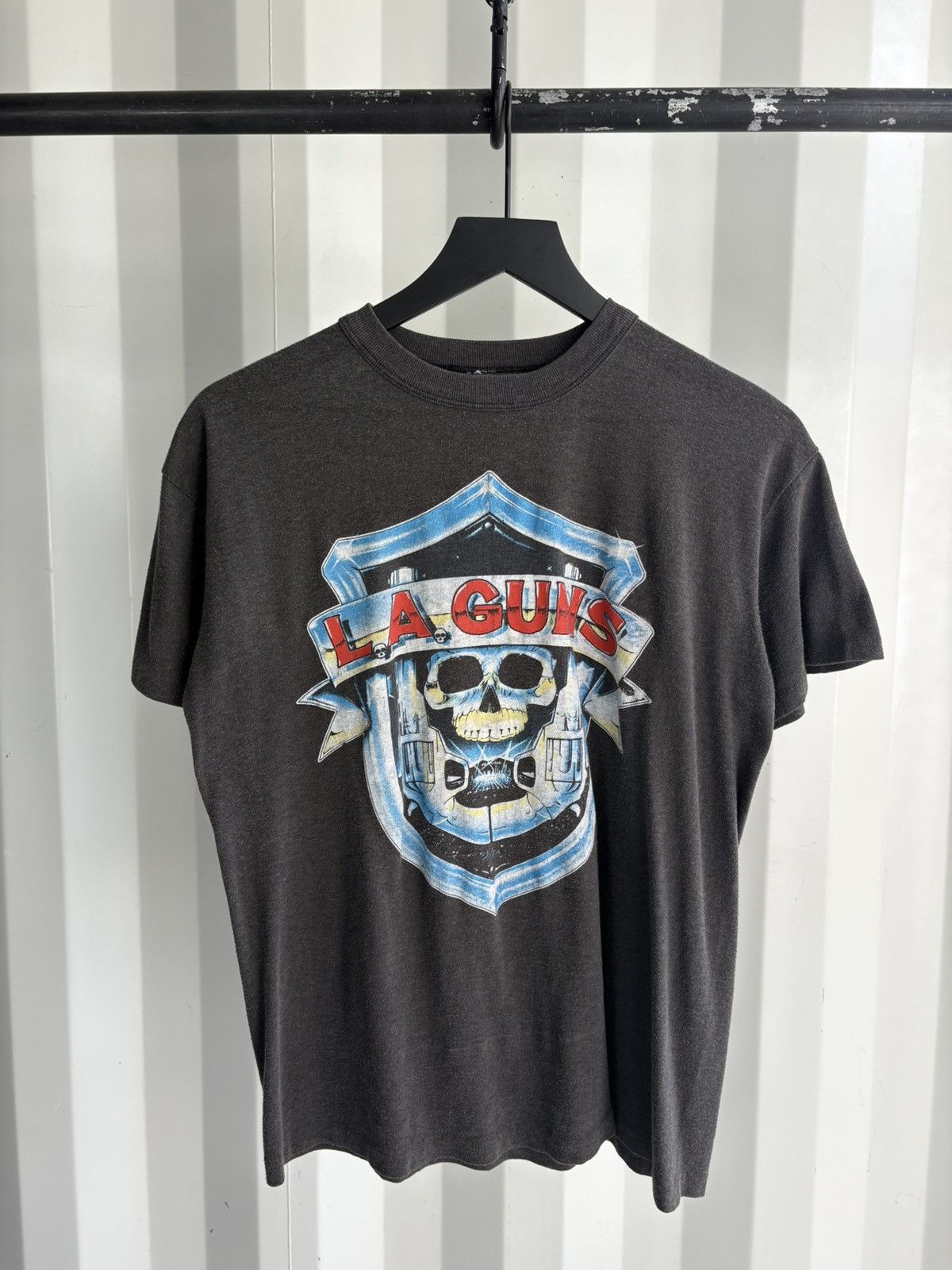 Band Tees Vintage LA Guns Shirt Faded Distressed Grunge Band Size US S / EU 44-46 / 1 - 1 Thumbnail